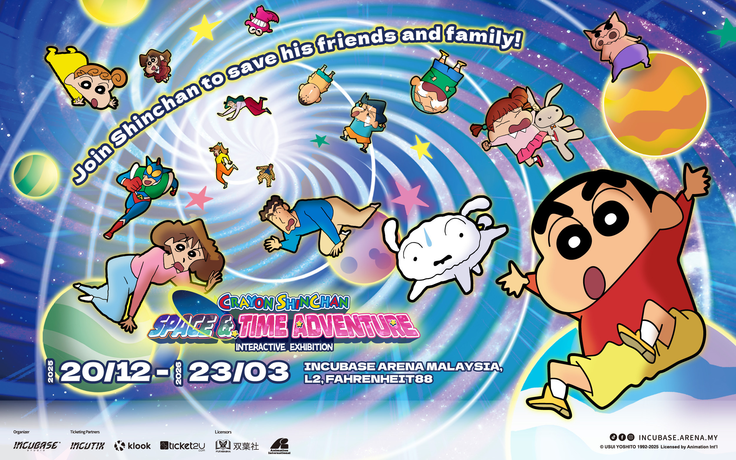 Crayon Shinchan Space & Time Adventure Interactive Exhibition