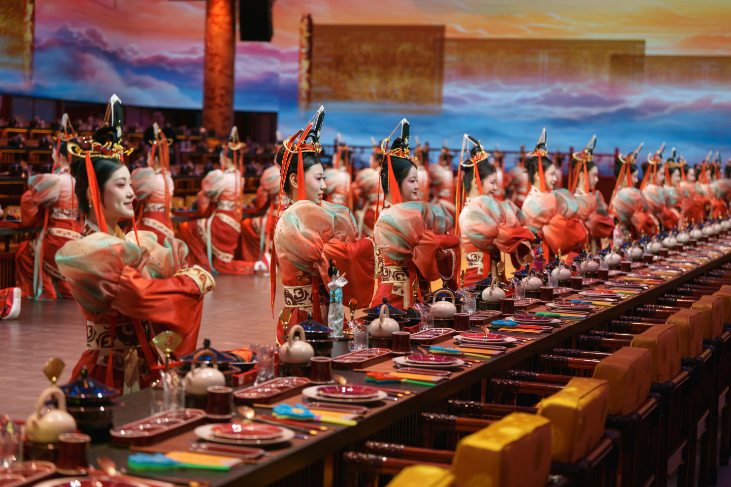 北京御仙都皇家菜博物館體驗（皇帝豪華享受+中國古代民族舞蹈表演+宮廷盛宴+可選古裝體驗+參觀博物館）