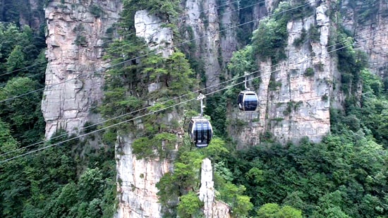 天子山索道 天子山索道
