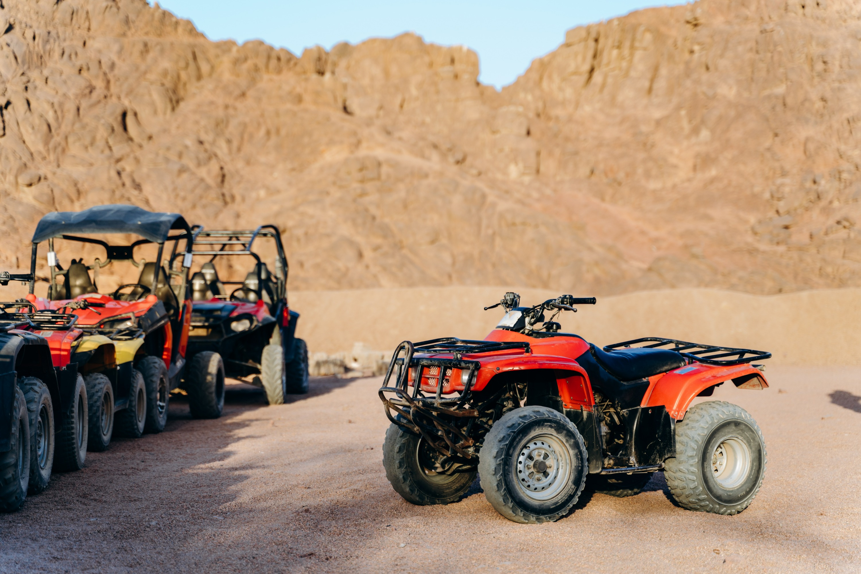 Sinai Desert ATV, Camel Ride and Show Tour from Sharm El Sheikh 