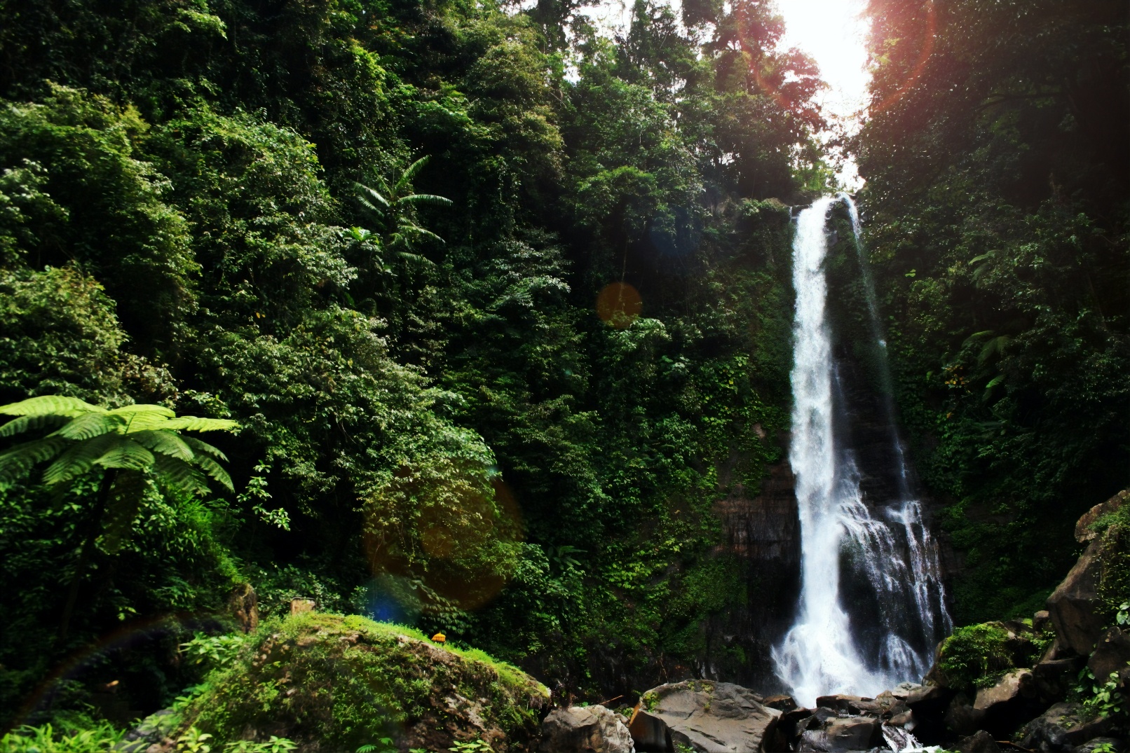 gitgit waterfall in Bali