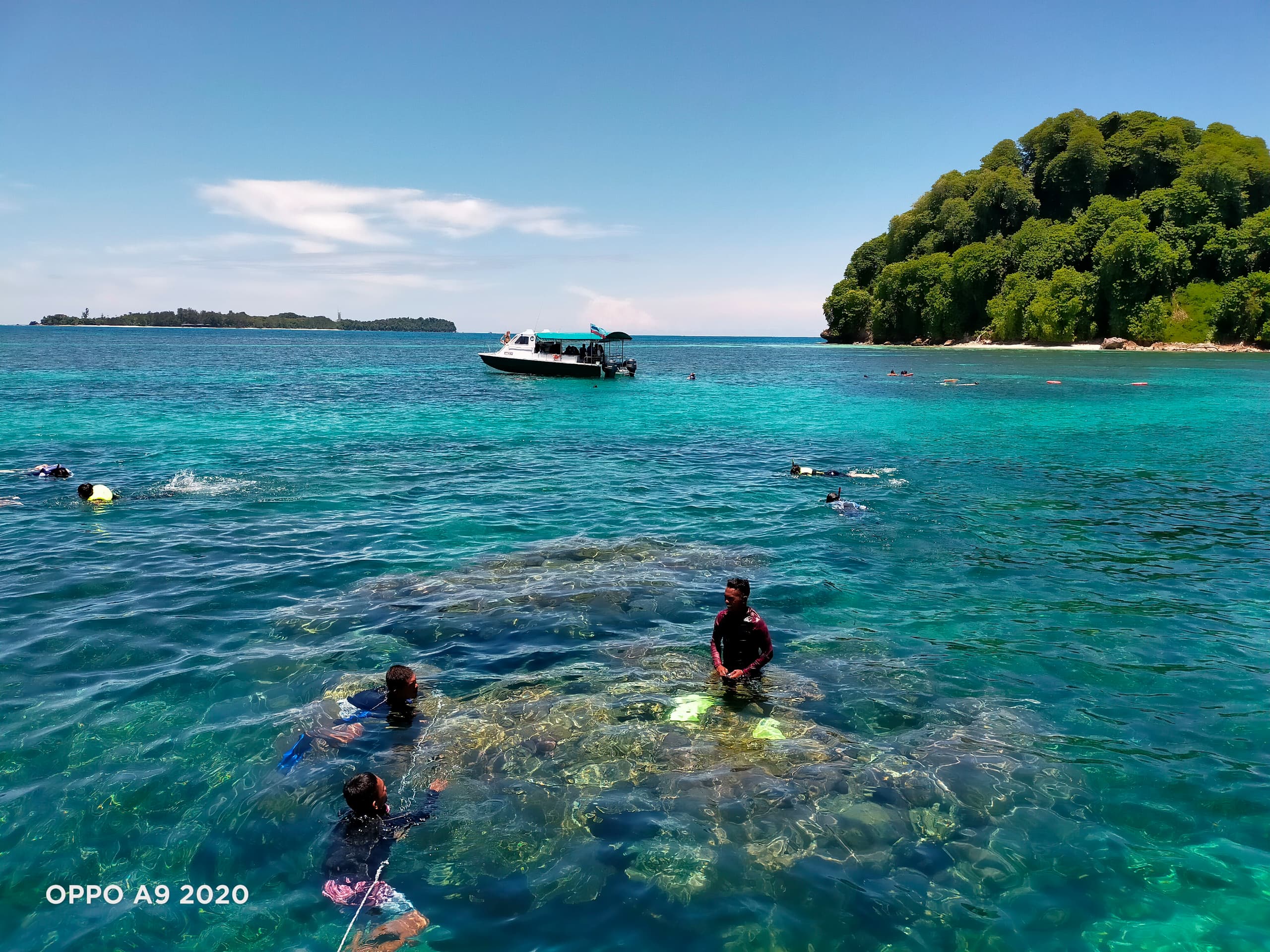 沙巴美人魚島浮潛活動