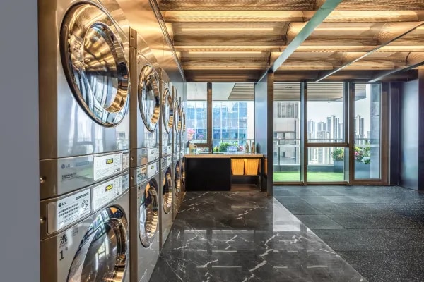 Hotel public laundry environment display picture