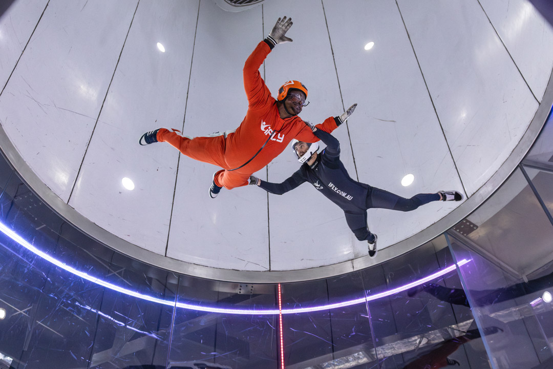 雪梨iFLY Downunder室內風洞跳傘體驗