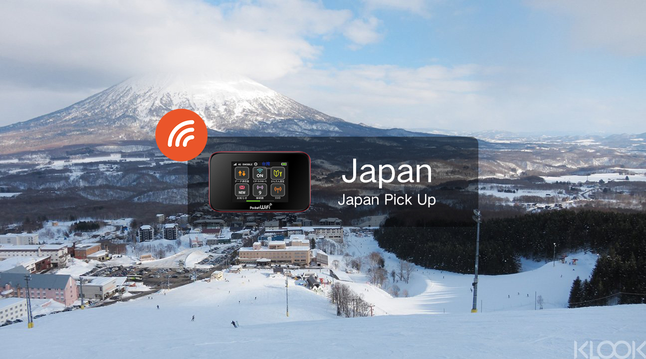 4G WiFi (JP Airport Pick Up) for Japan