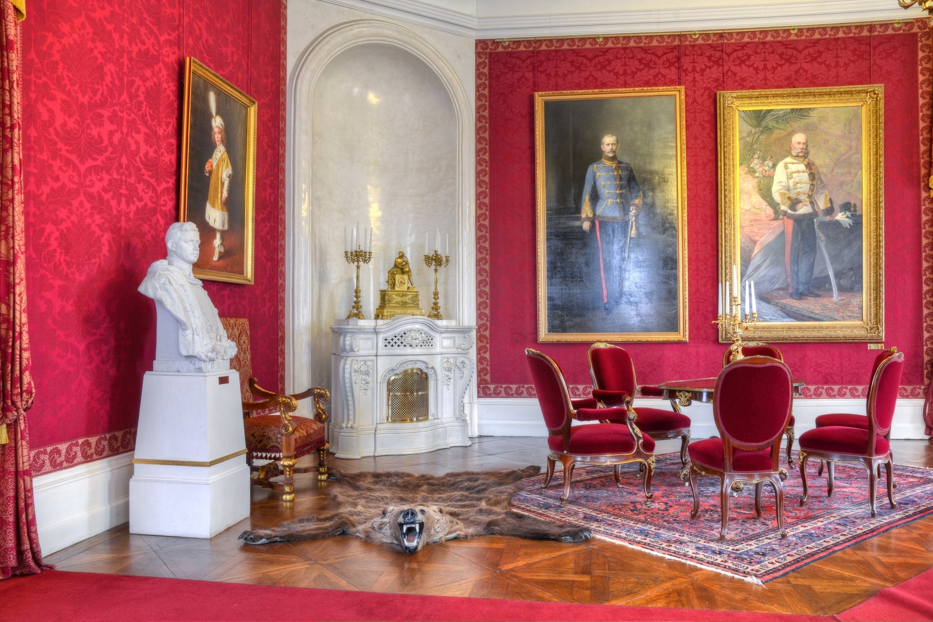 Portraits in the Godollo Palace