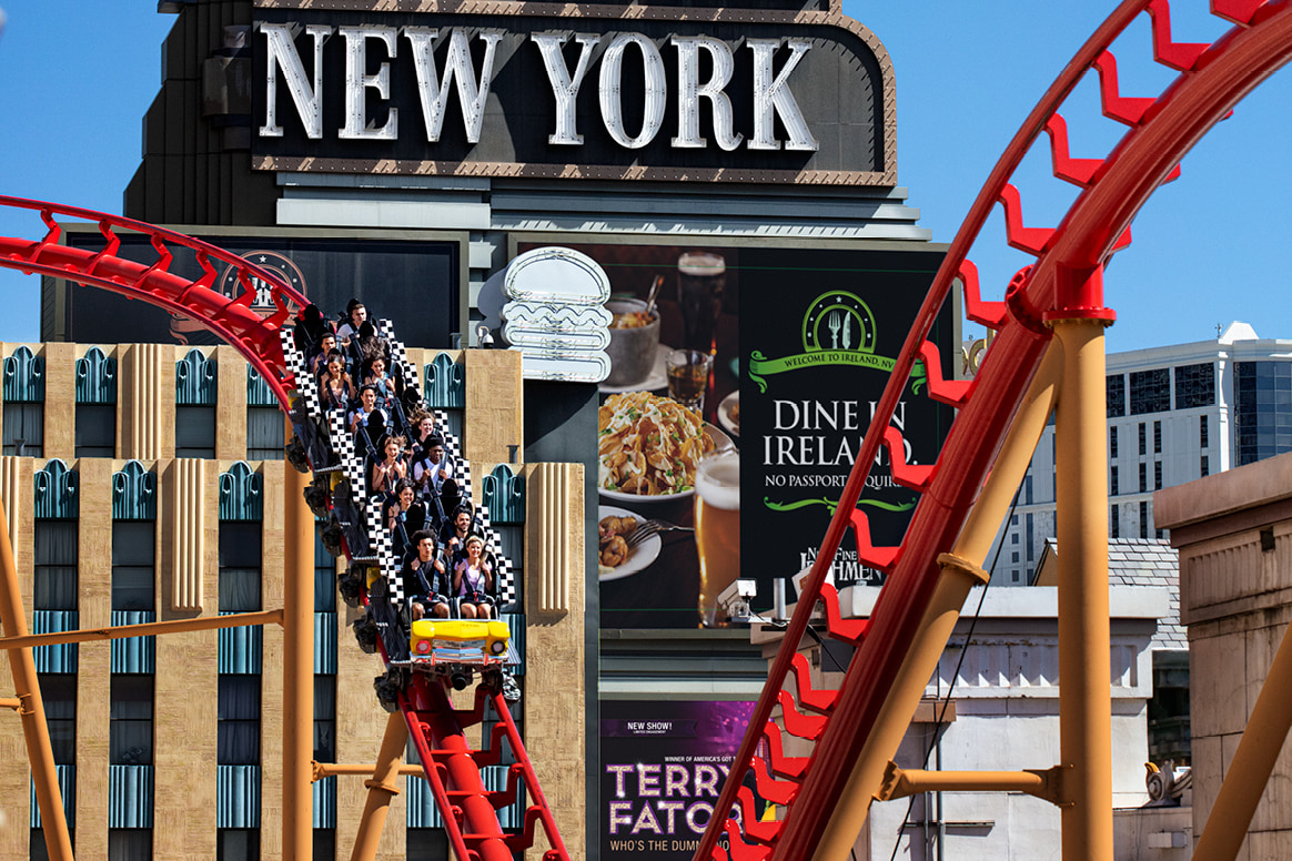 拉斯維加斯 The Big Apple Coaster 雲霄飛車門票