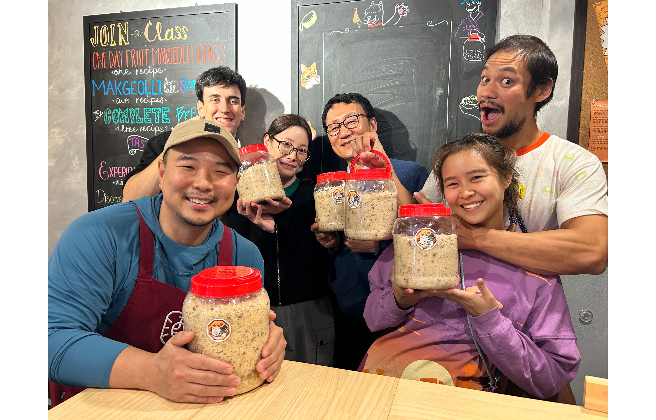 We inspire you to become a Makgeolli Brewer