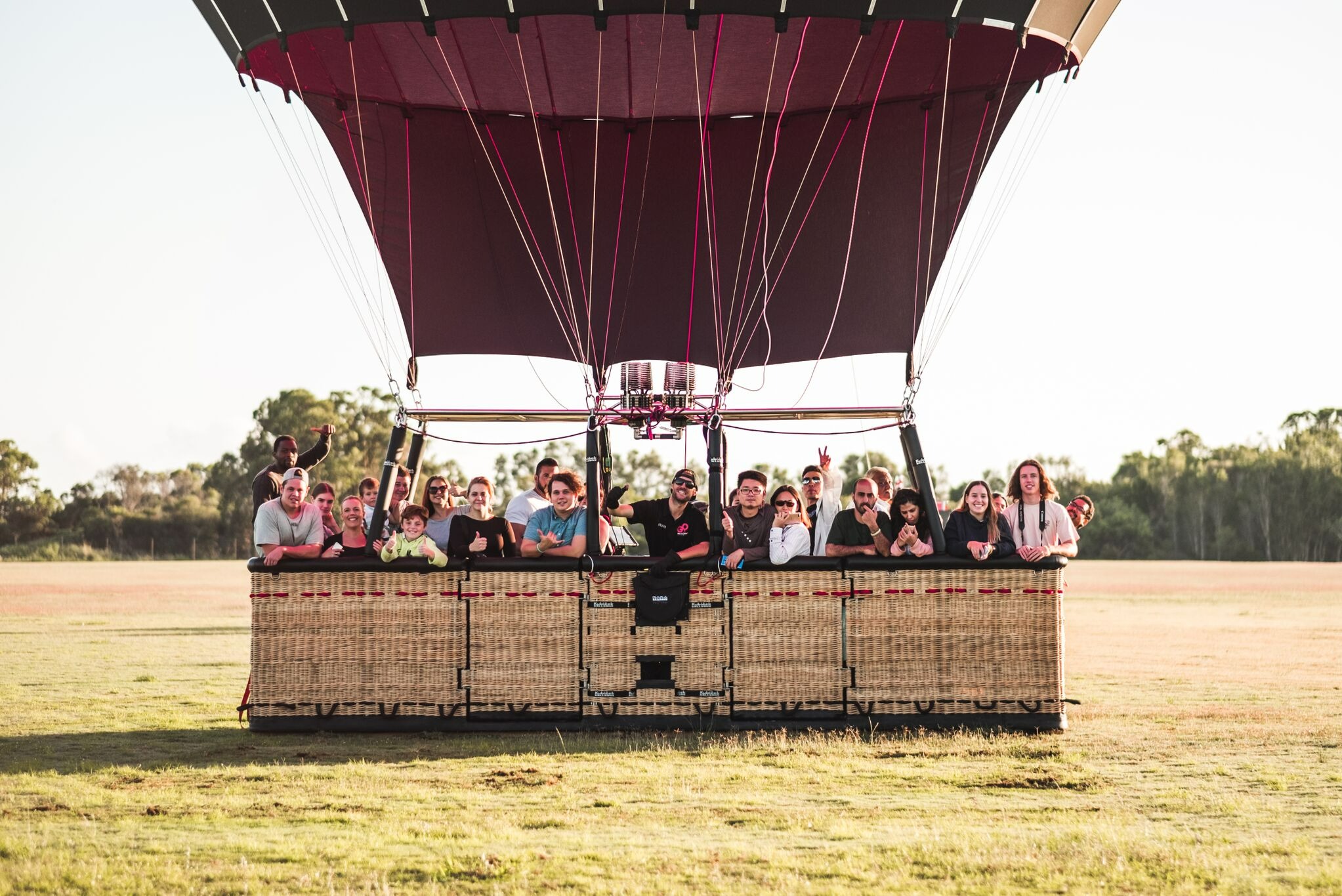黃金海岸＆布里斯本熱氣球飛行體驗