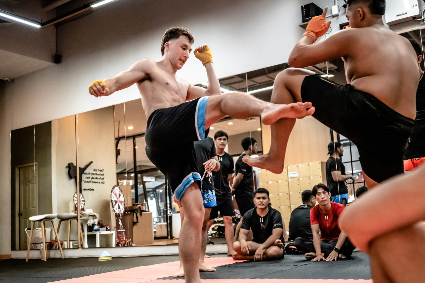 Project-H Muay Thai Gym at Samyan Mitrtown in Bangkok