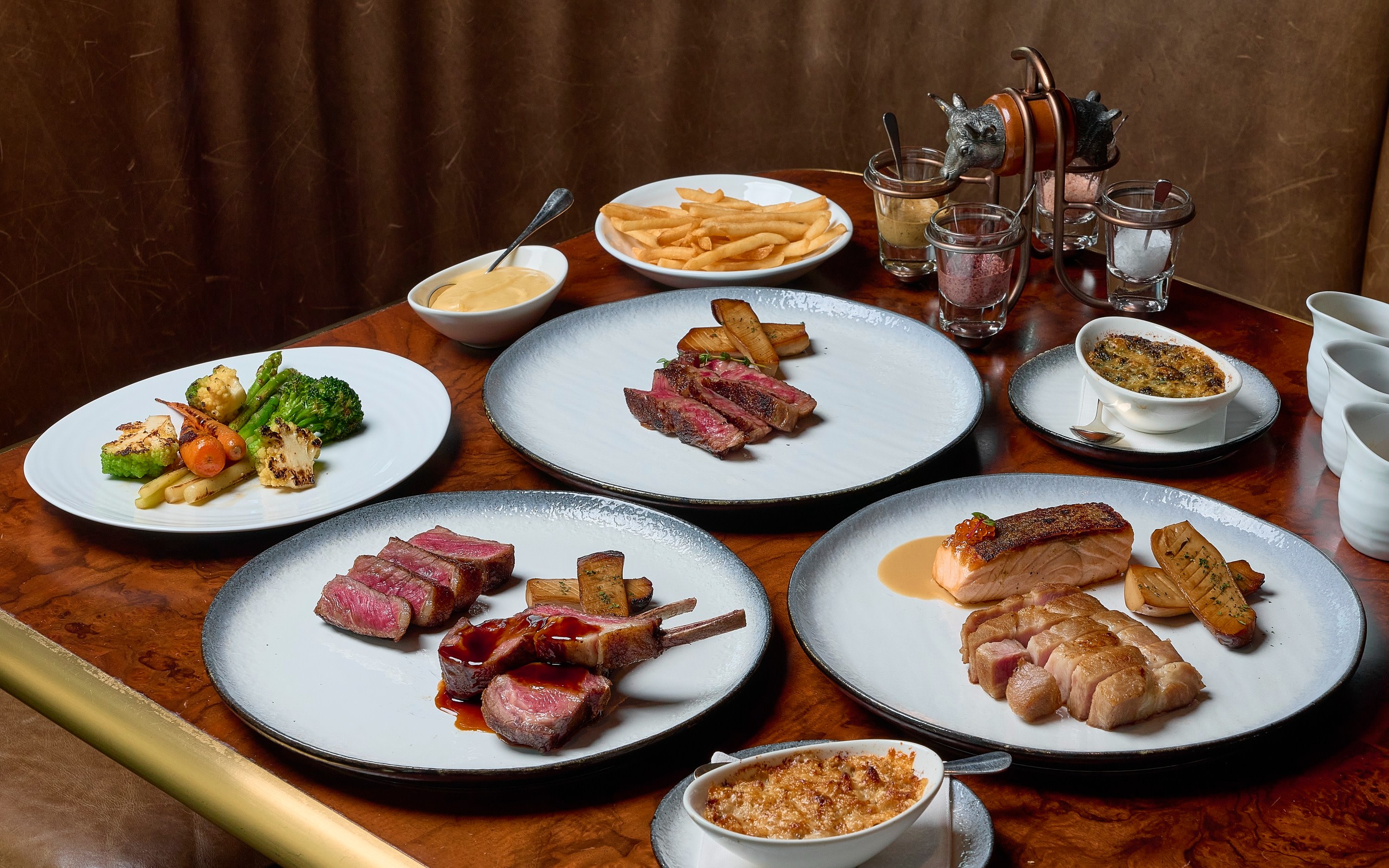 Bull & Bear Premium Steakhouse at Waldorf Astoria Bangkok