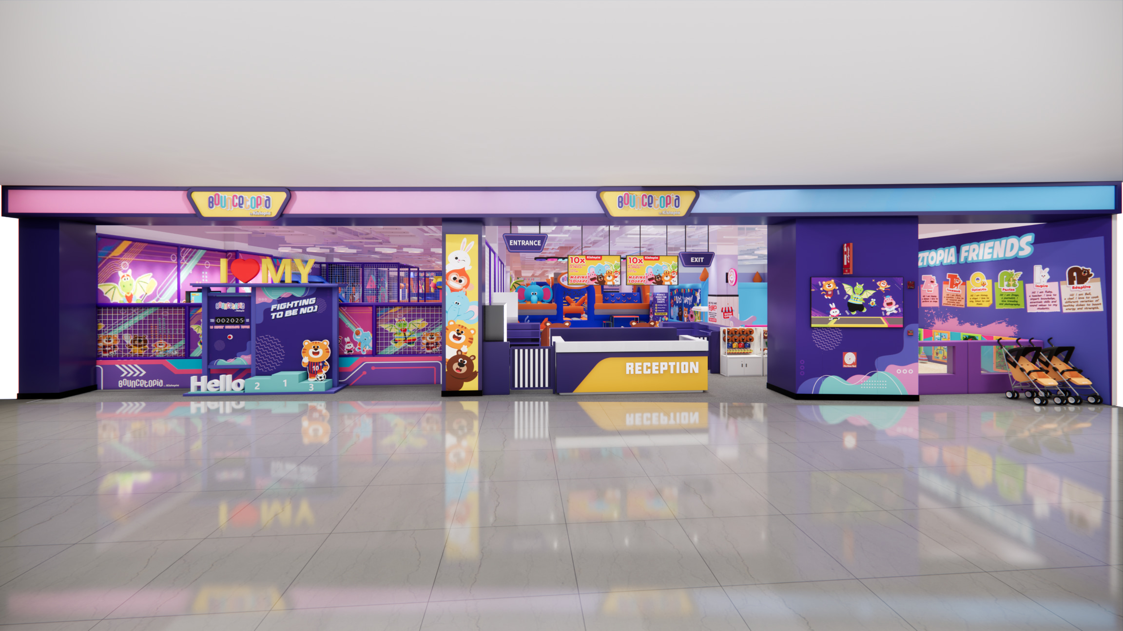 Bouncetopia Ticket at Toppen Shopping Centre Malaysia