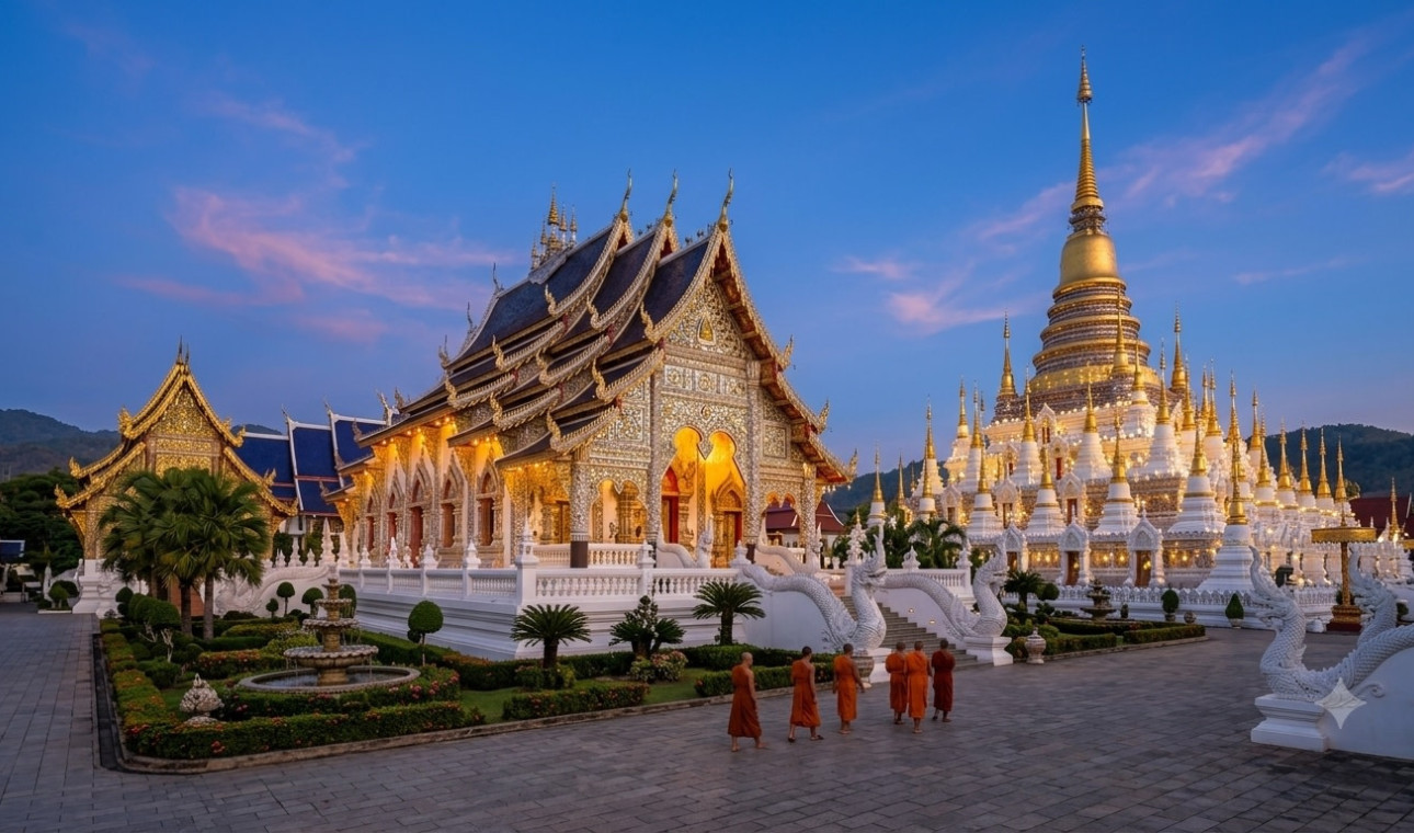 Chiang Mai Sticky Waterfalls & Mae Ngat Dam Full-Day Tour