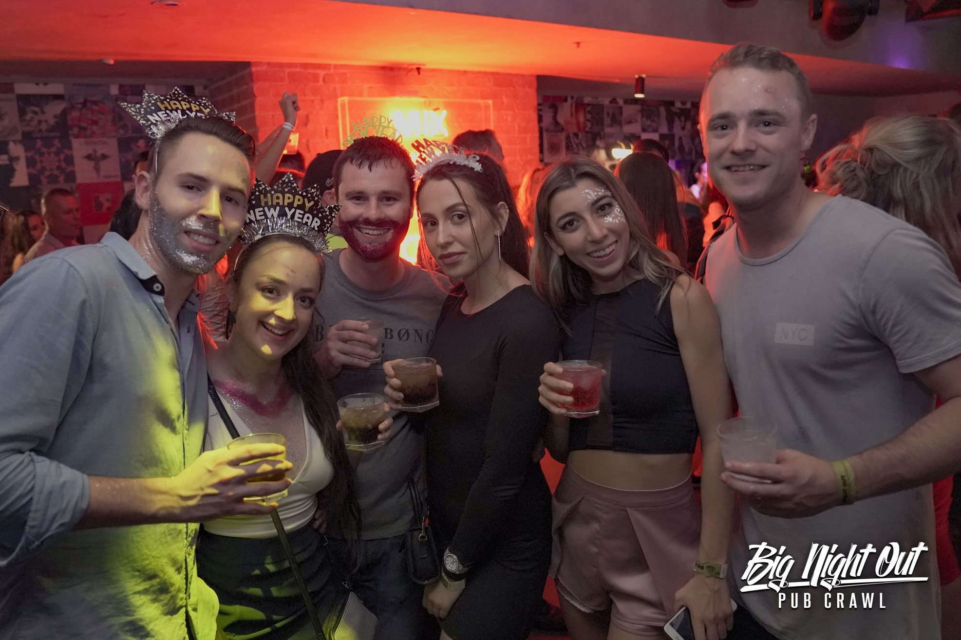 Ultimate 2024 NYE Pub Crawl - Sydney