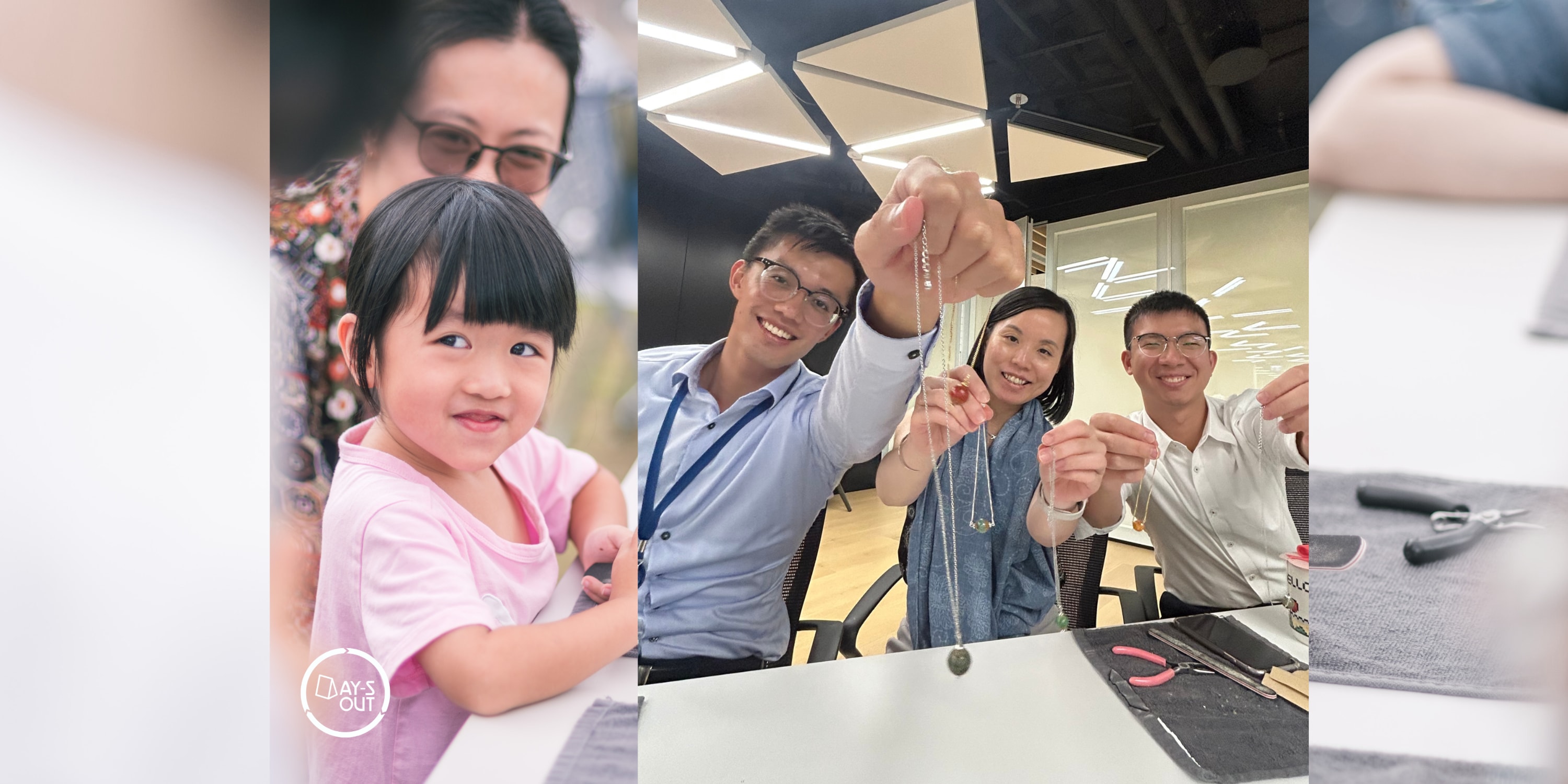 【獨家$100回贈】1小時廚餘首飾工作坊丨親子 姊妹 私人活動推薦丨耳環手鍊頸鏈多色丨環保禮物手作體驗丨社企Ways Out HK丨觀塘
