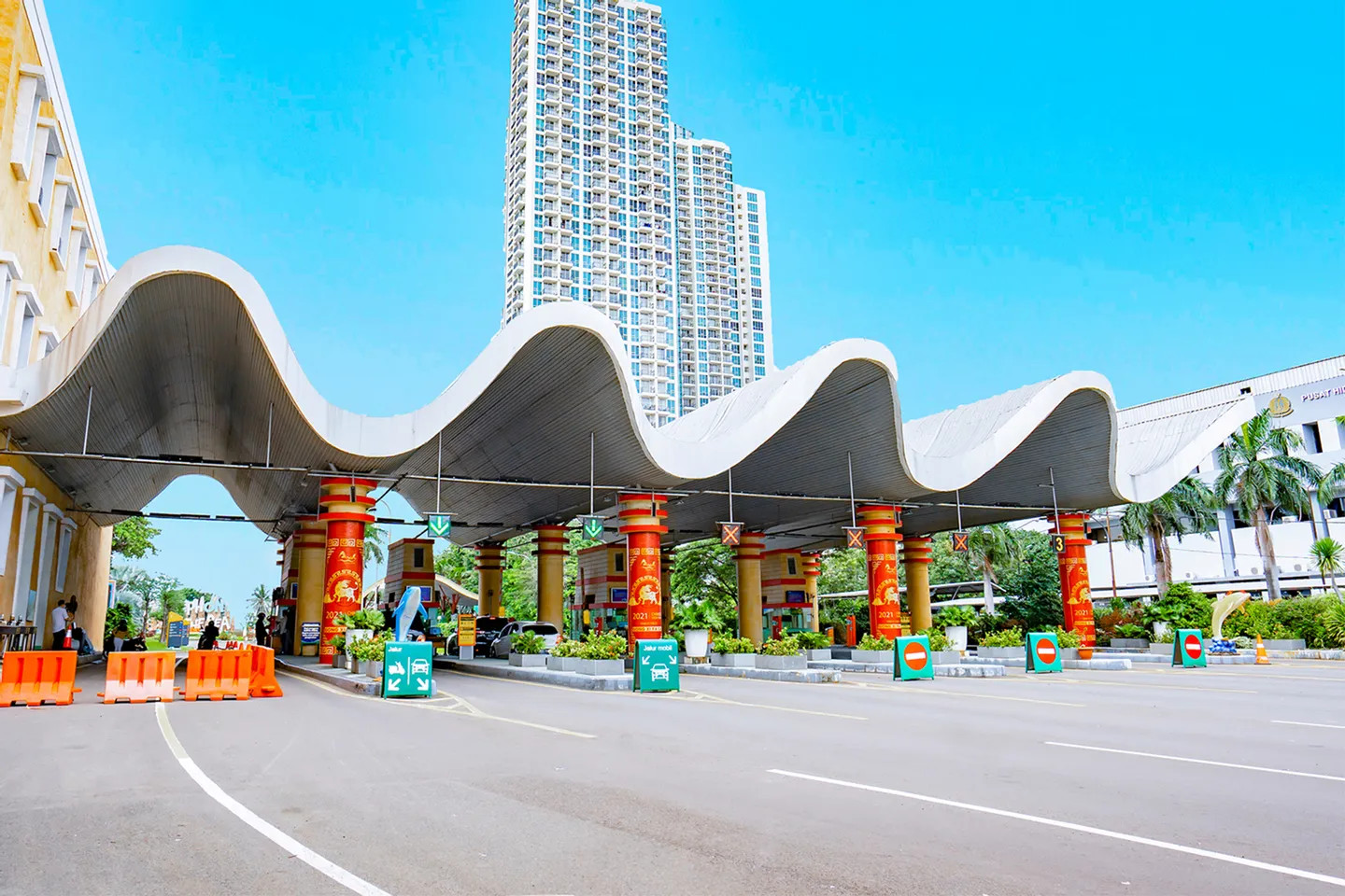 Ancol kirish darvozasi chipta
