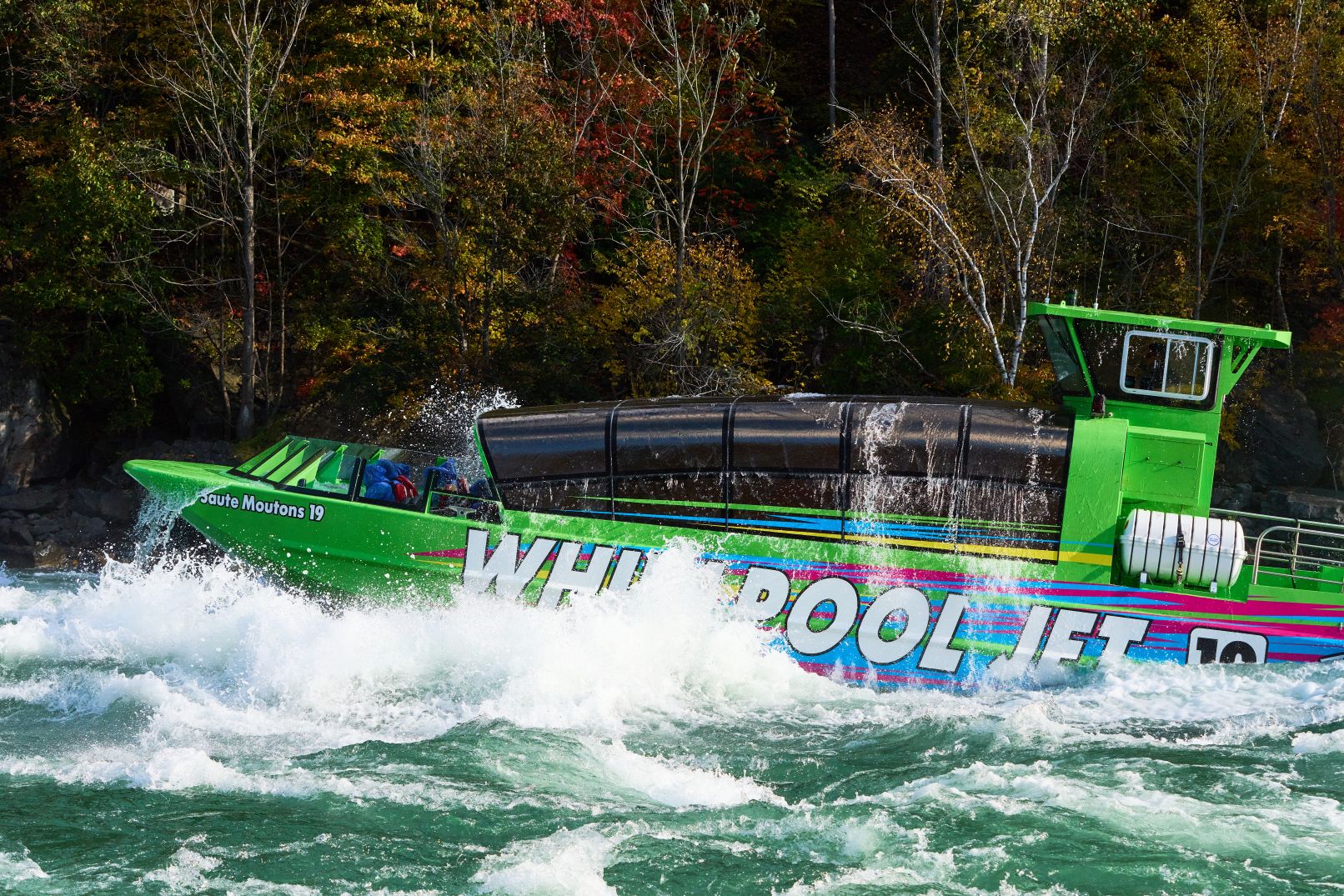Whirlpool Jet Boat Tours in Niagara Falls