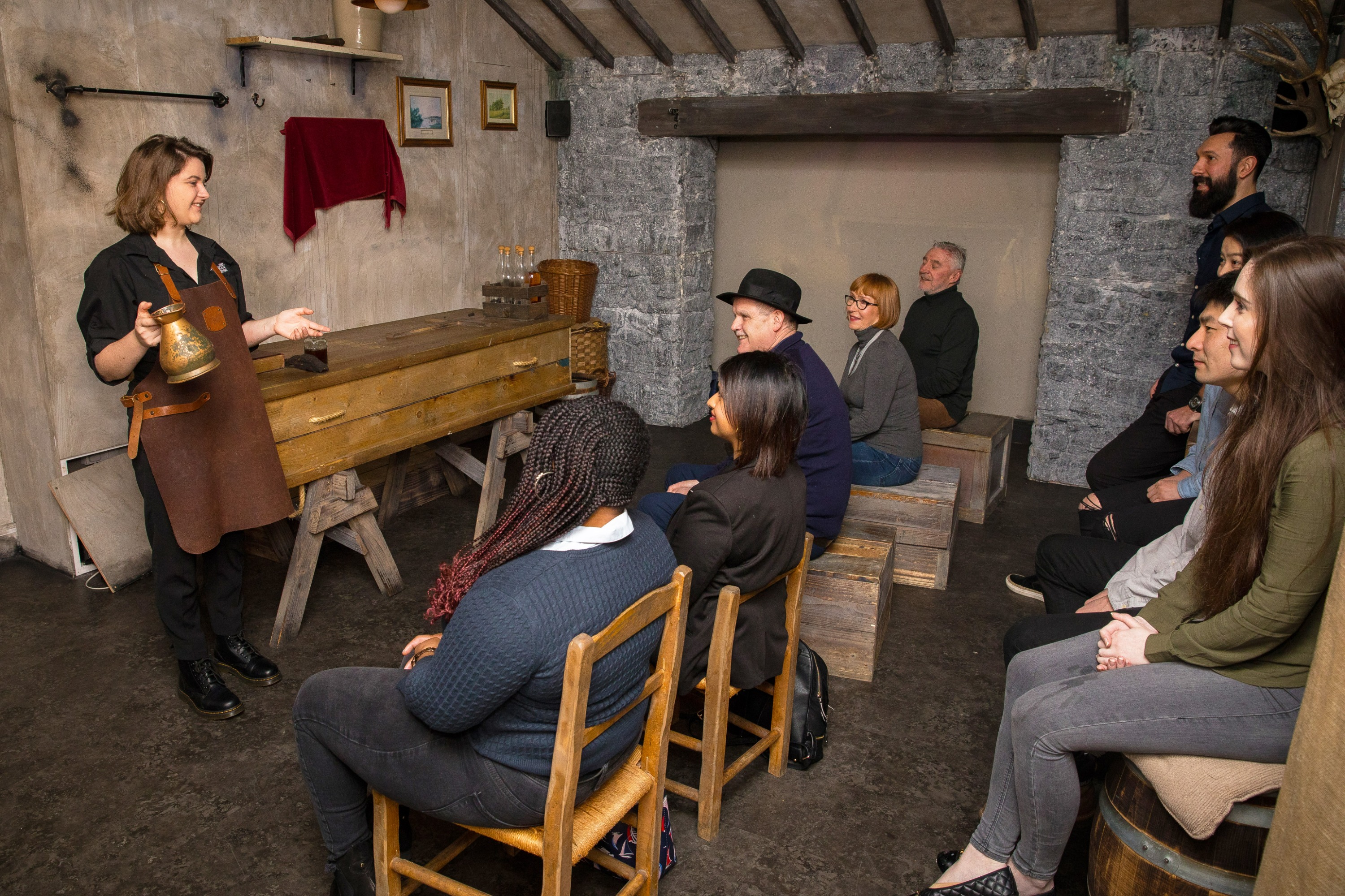 Introducing whiskey in Shebeen