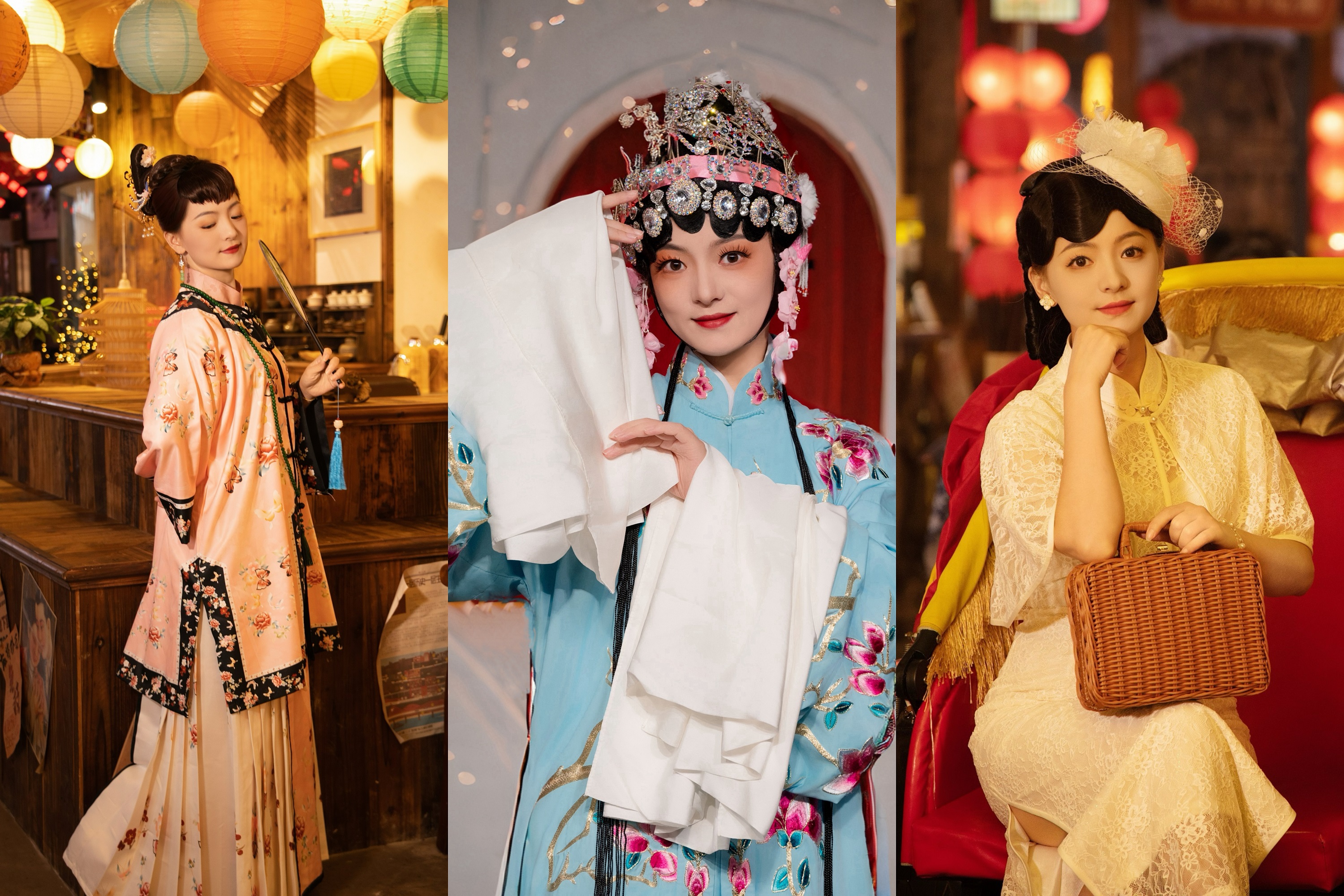 重慶古代特色服裝租賃體驗（中國服裝租賃•可選特色服裝/戲曲服裝主題拍攝•可選白天/全天重慶解放碑洪崖洞私人攝影師•特色餐食•歷史文化）