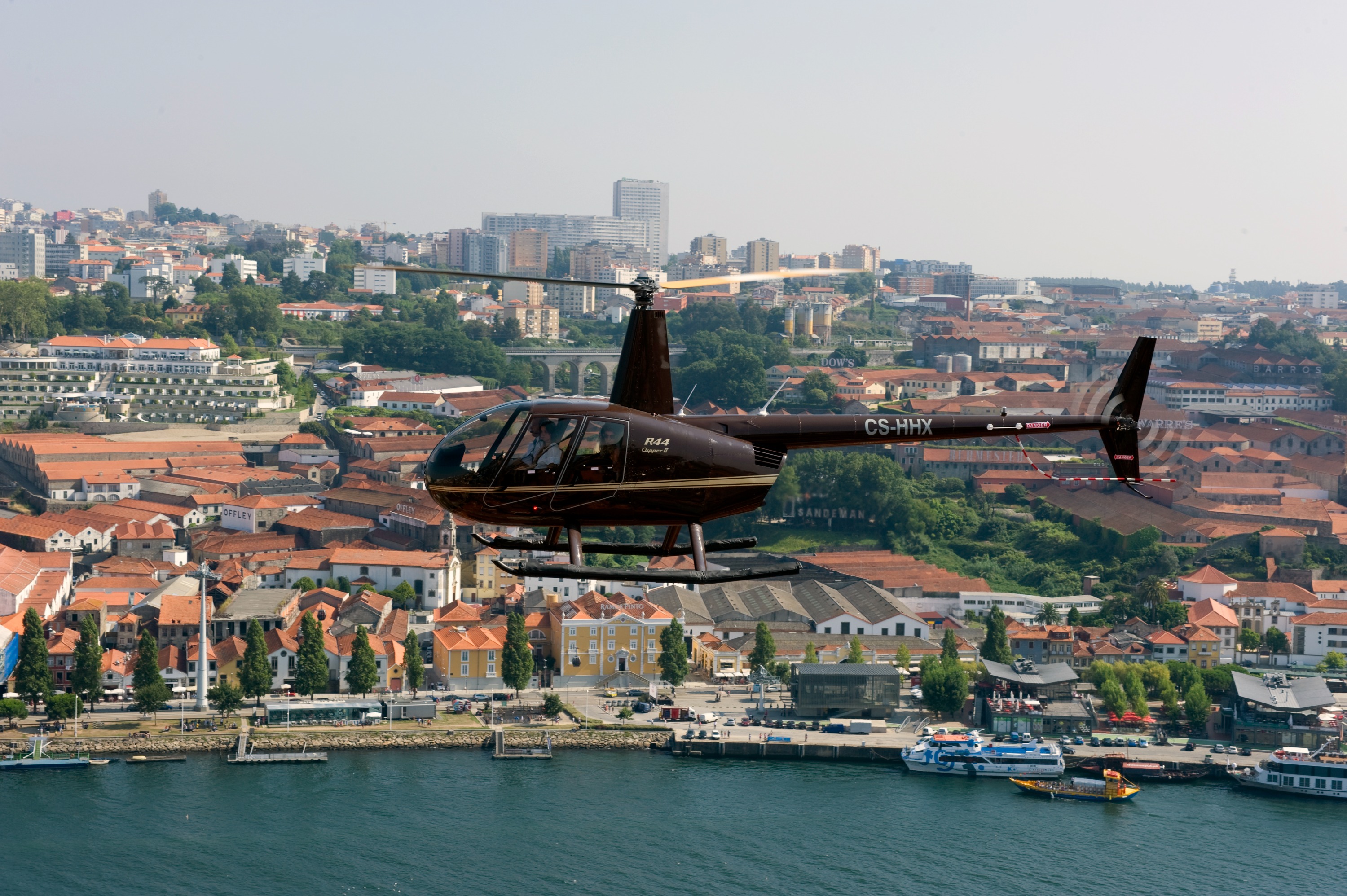 Panoramic Helicopter Flight Experience in Porto