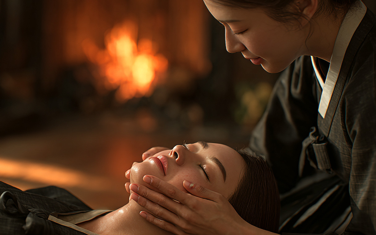 (South korea)Seoul, hongdae Skincare Experience on Heated Floor