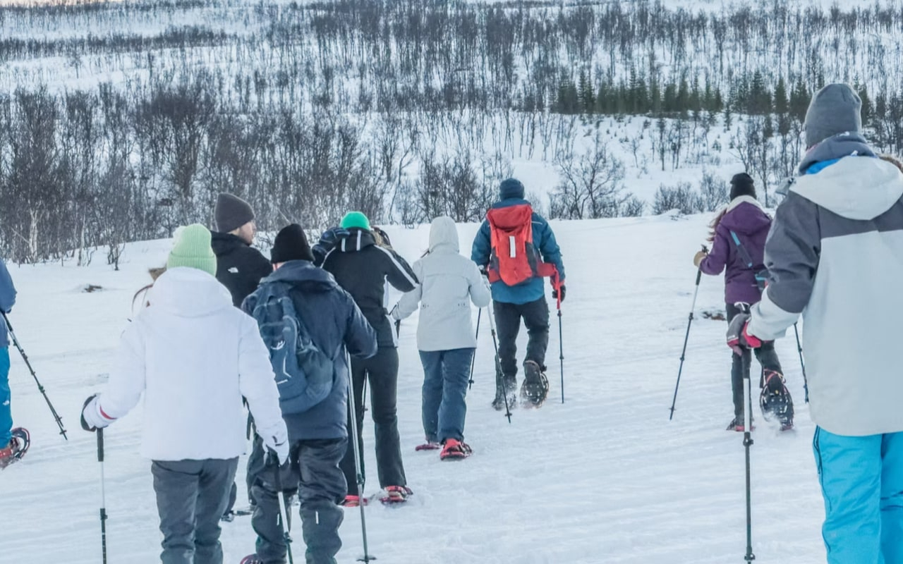 Snowshoeing through winter wonderland, an unforgettable Nordic adventure