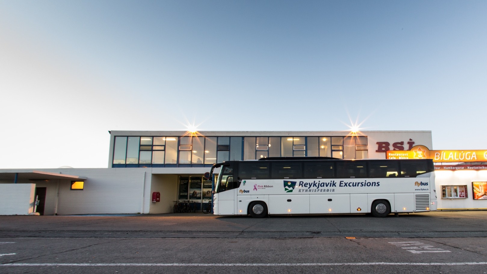 Ride inside a modern and comfortable bus service for the fastest way to get to your destination