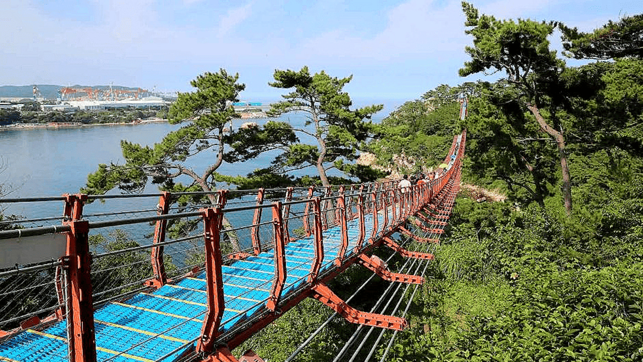 🌉 大王巖吊橋 – 海上之橋 🌊 欣賞大王巖周圍驚險刺激的海岸風光！
