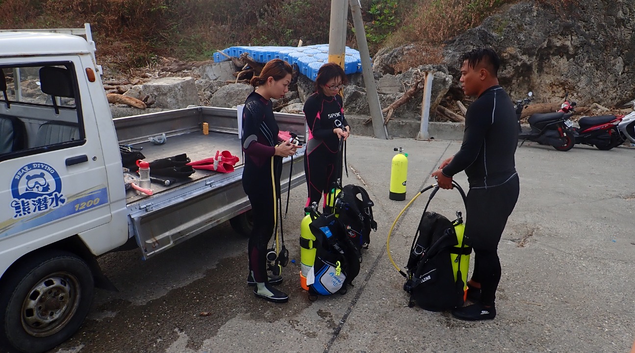 熊潛水 Bear Diving - 小琉球PADI 開放水域潛水員課程