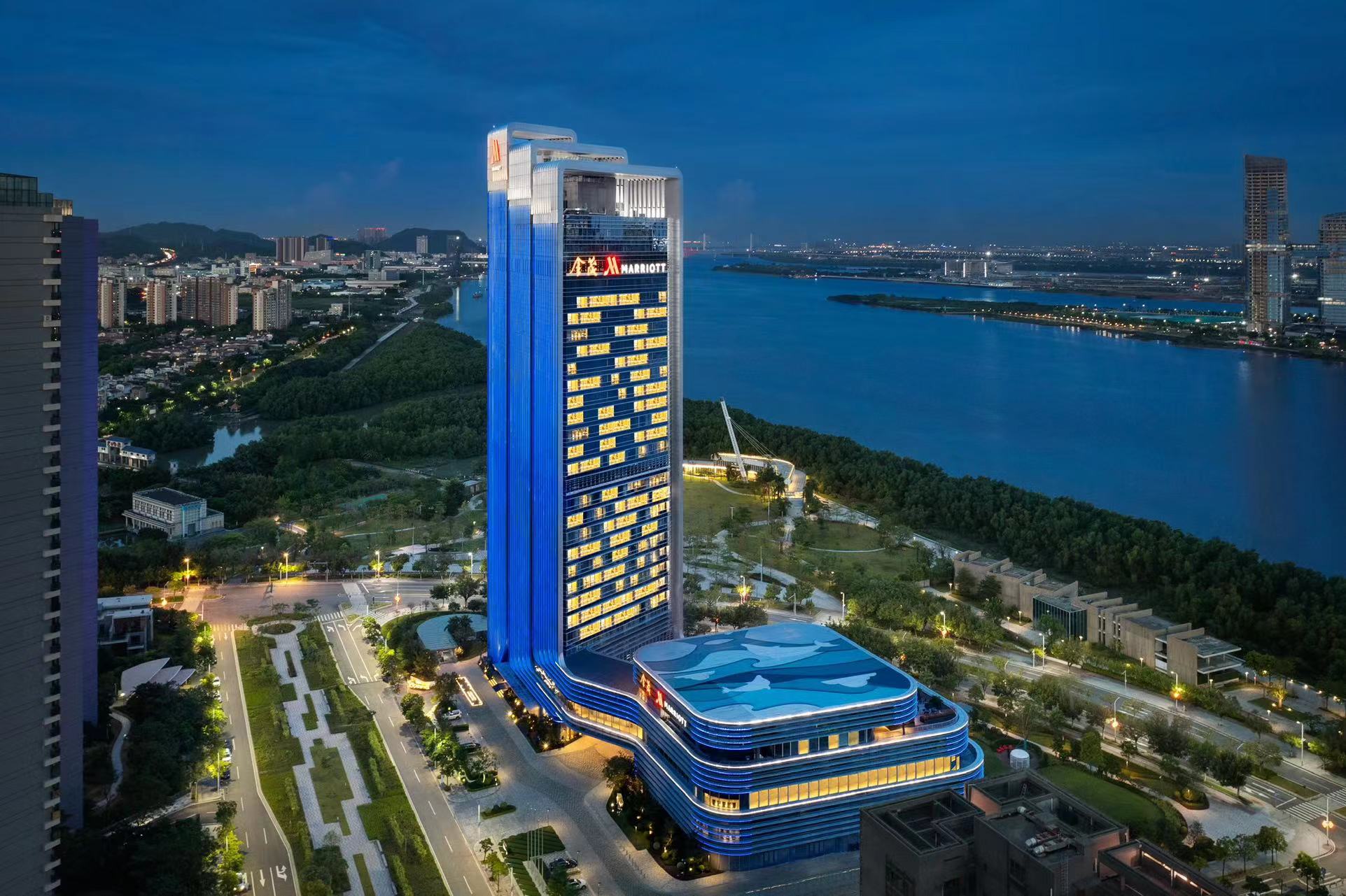 [Buffet dinner with no extra charge on Saturdays] Guangzhou Nansha Marriott Hotel accommodation package | Self-driving experience | Marriott