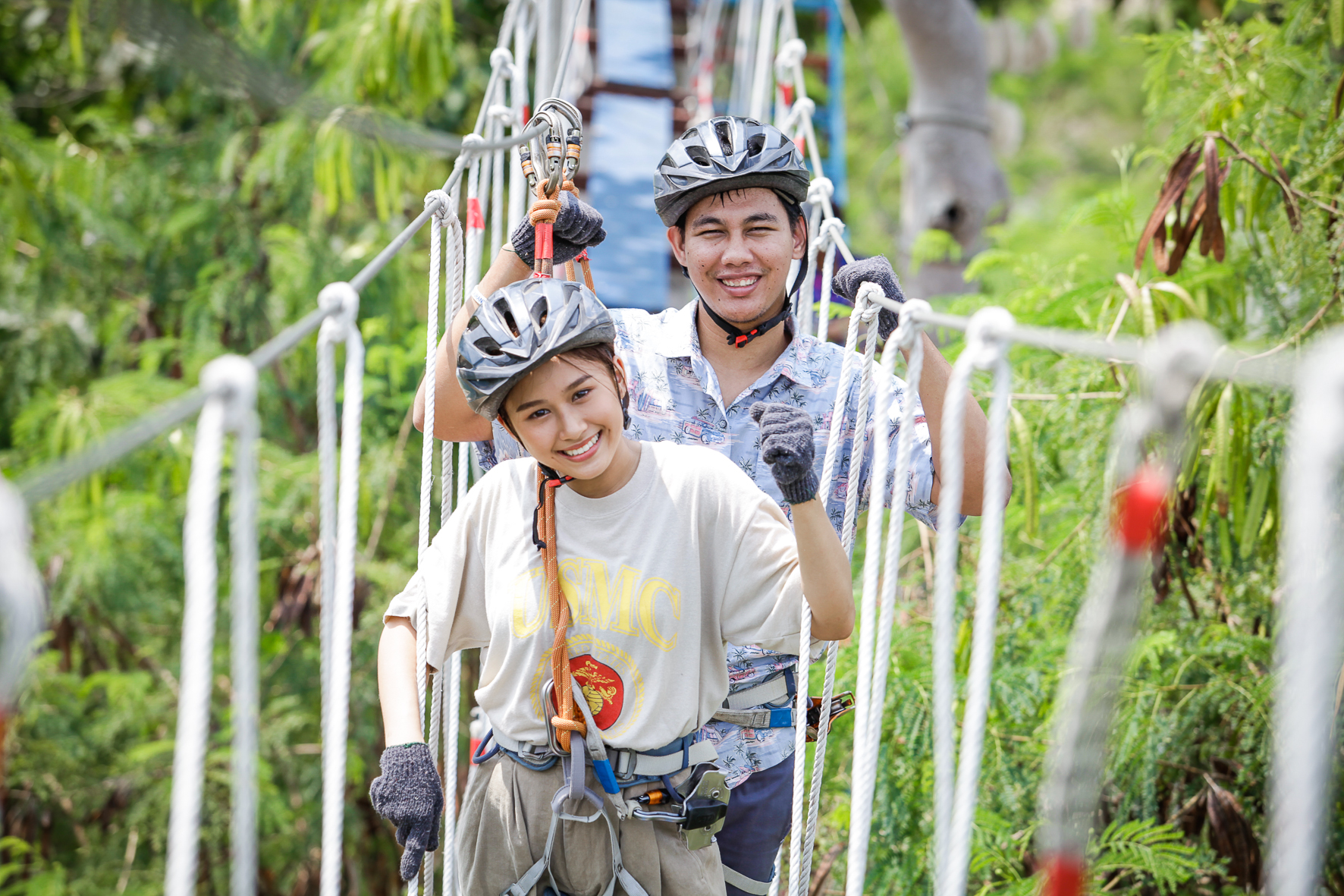 Tarzan Adventure Pattaya 的滑索套餐