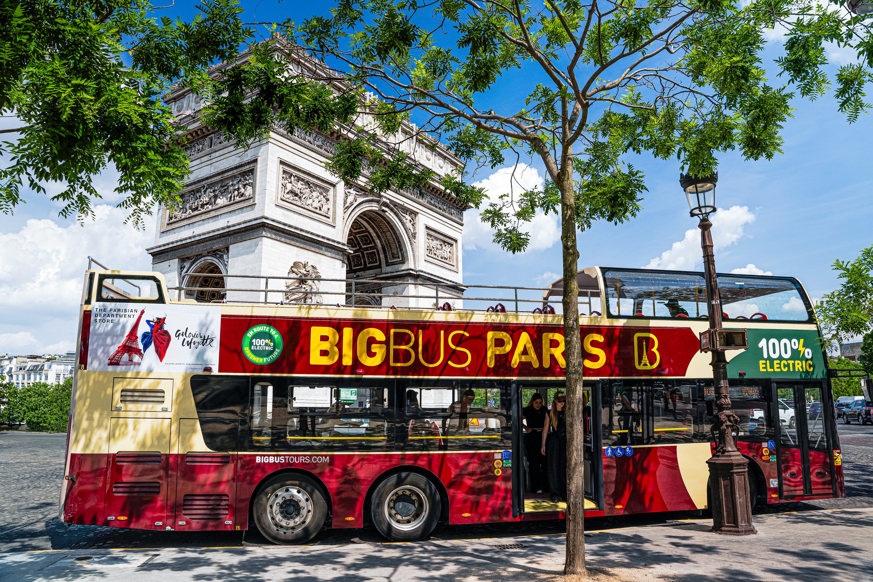 巴黎 Big Bus 隨上隨下觀光巴士之旅（敞篷）