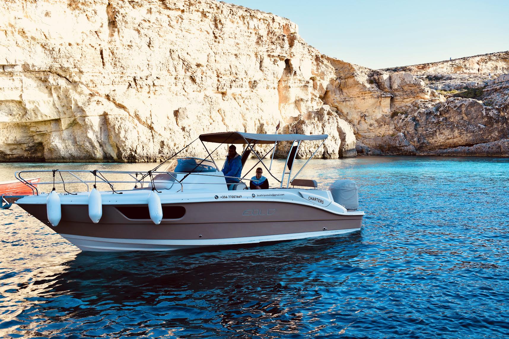 Private Boat Blue Lagoon Comino Island with Caves