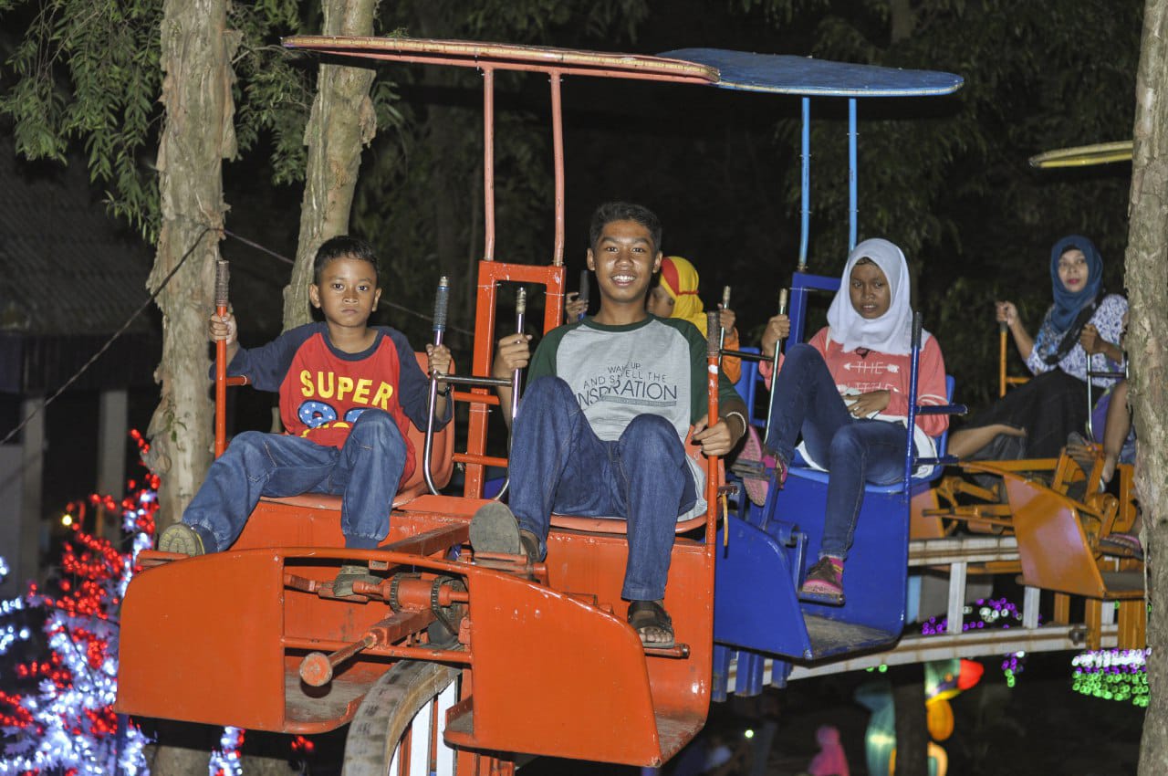 【買一送一】日惹 Taman Pelangi Yogyakarta 夜間遊樂場門票