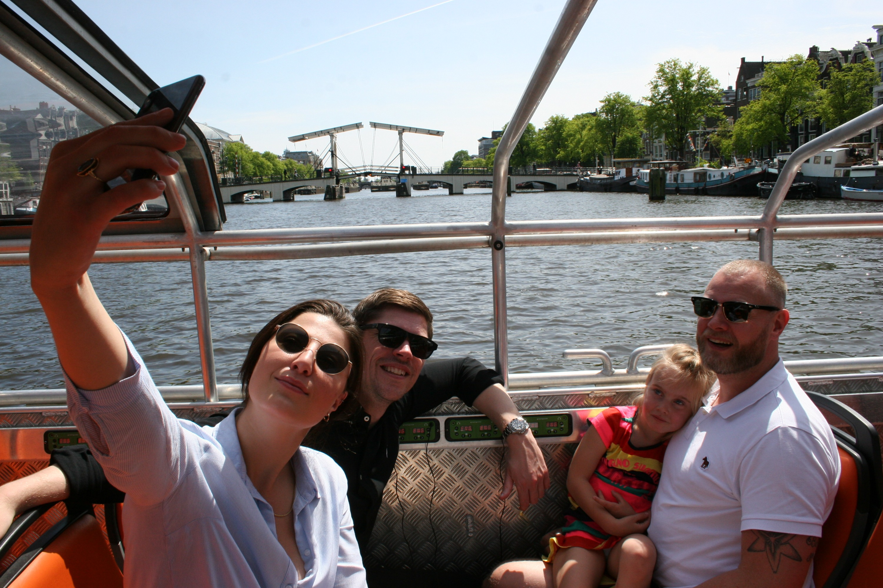 Semi-Open Boat Cruise Tour in Amsterdam