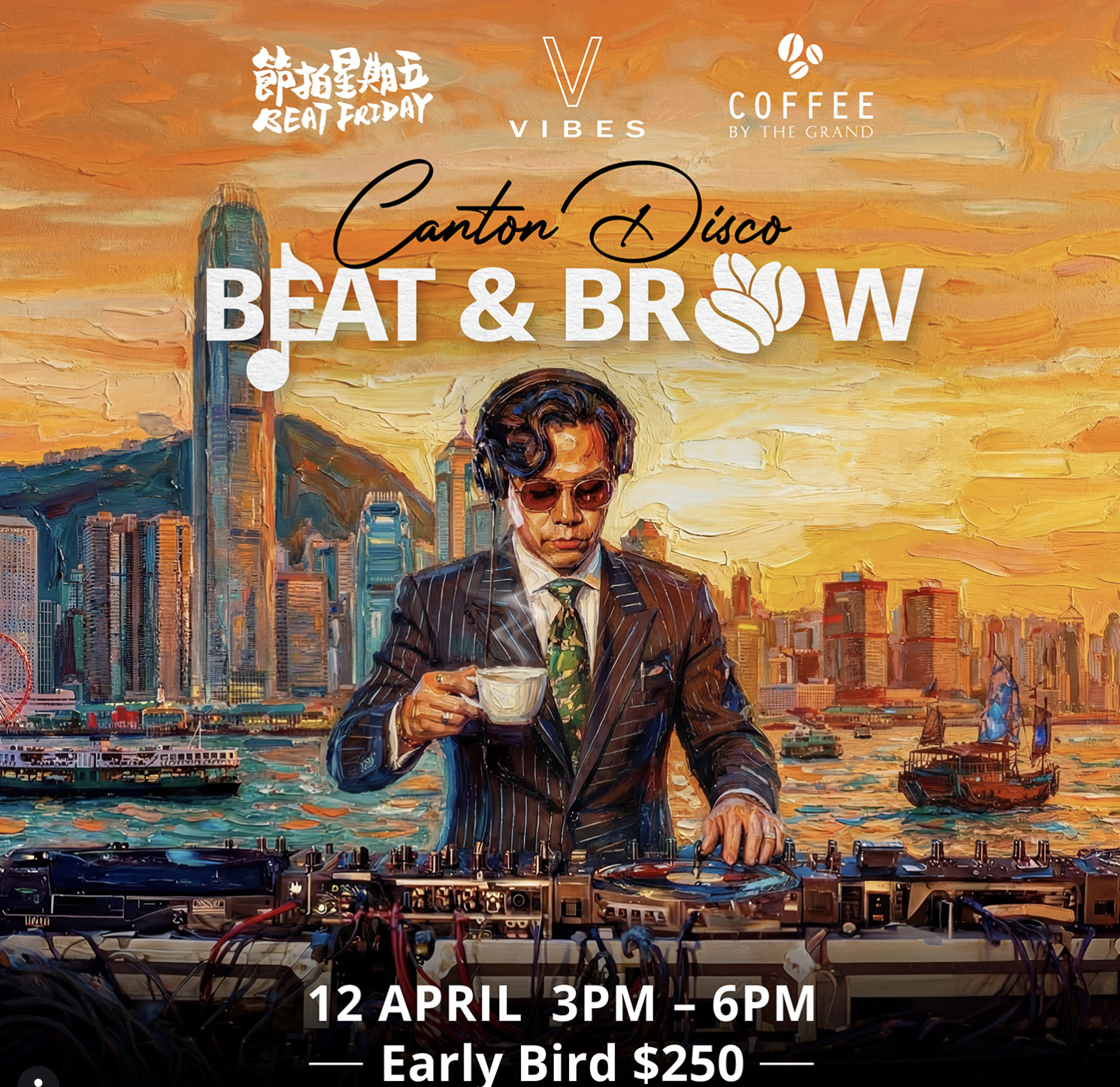 [Klook Exclusive Offer] Miramar Hotel Vibes | Open-air Bar | Canton Disco Brew and Beat