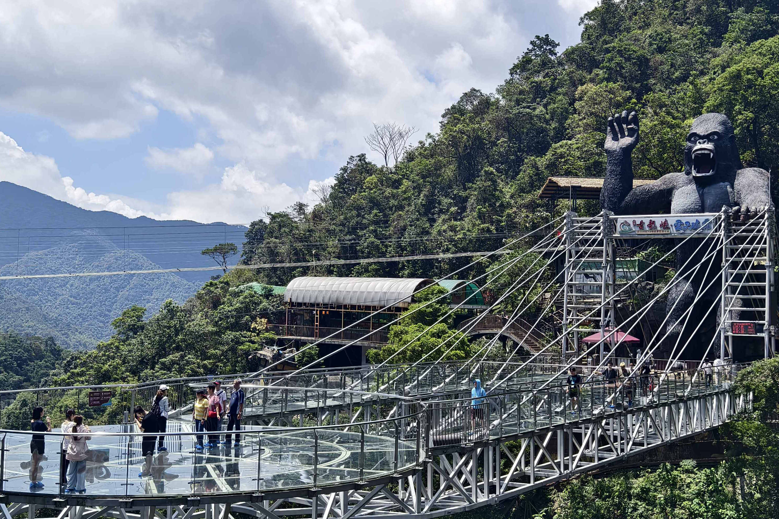 玻璃棧橋之U型平臺