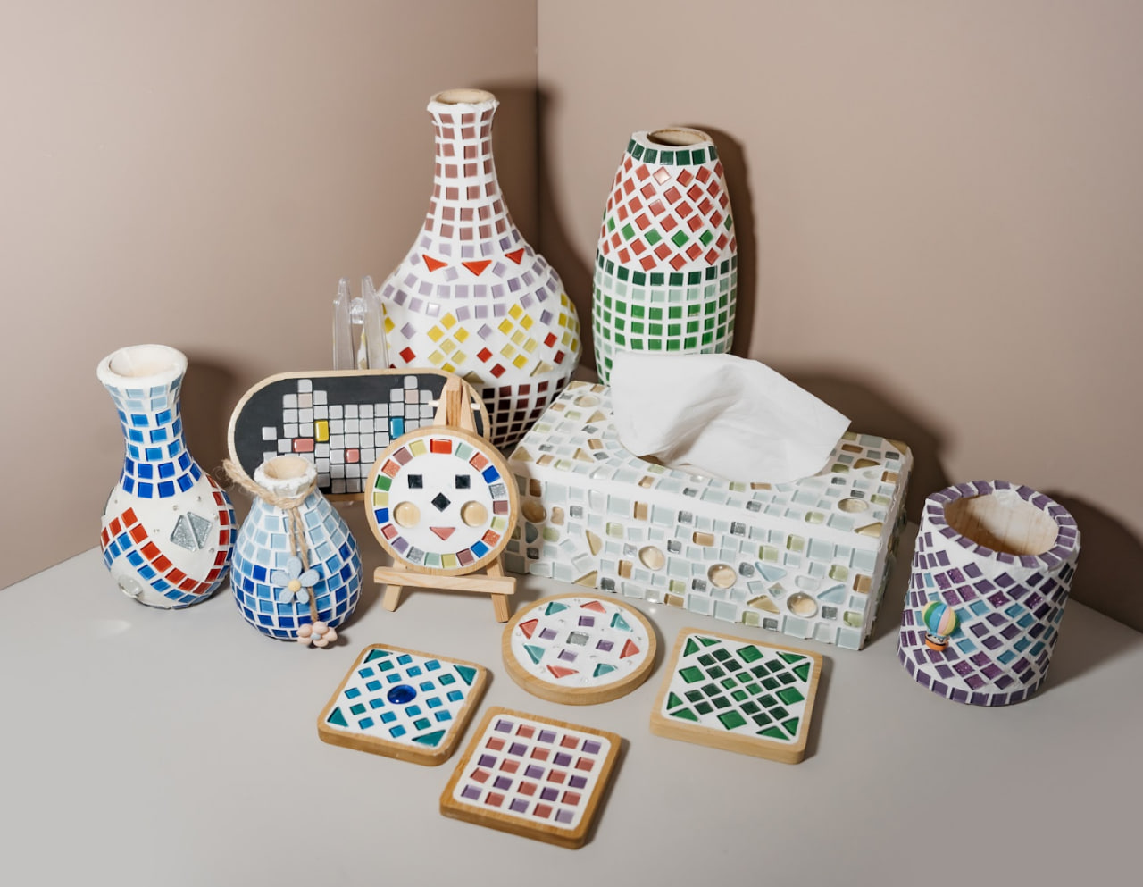 Mosaic Art Workshop by Hey Decoupage