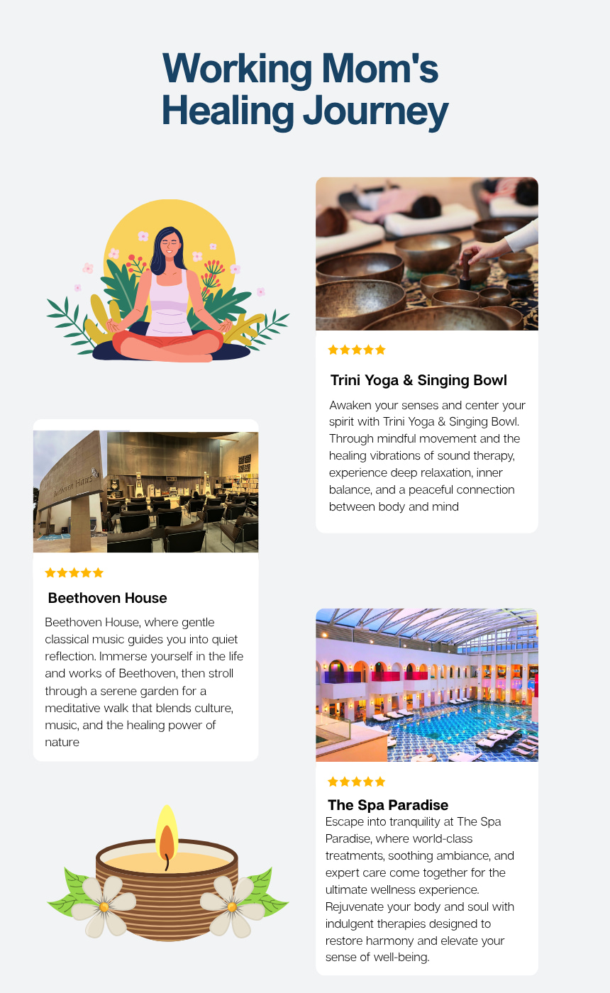 [INCHEON WELLNESS] Working Mom's Healing Trip