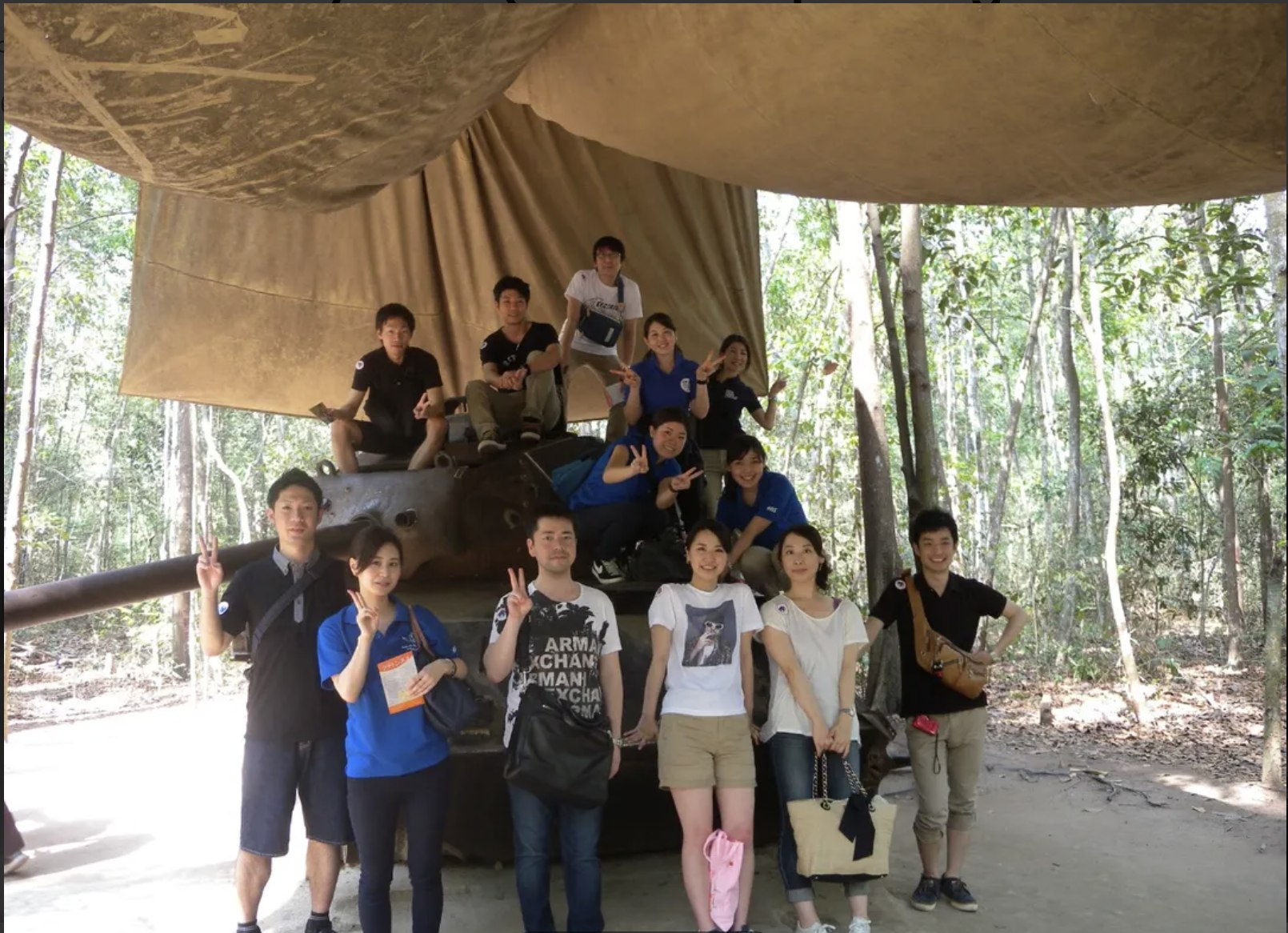 古芝地道 (Cu Chi Tunnel) 半日遊