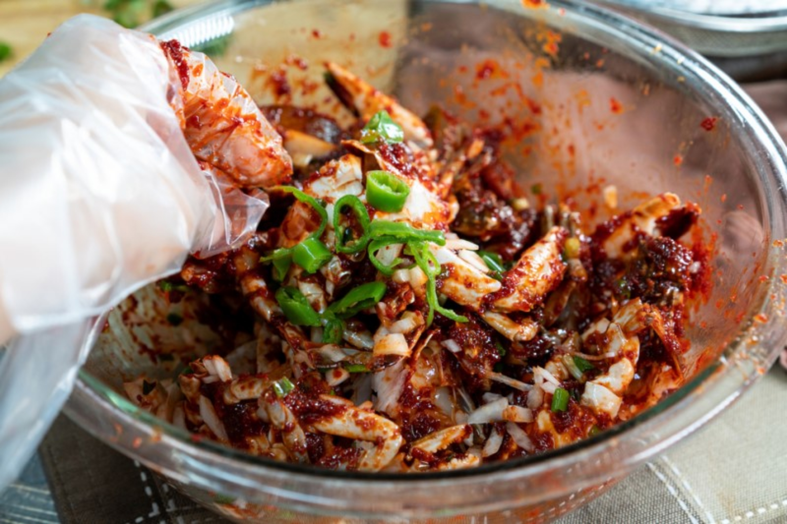 Cooking Class: Marinated crab with soy sauce