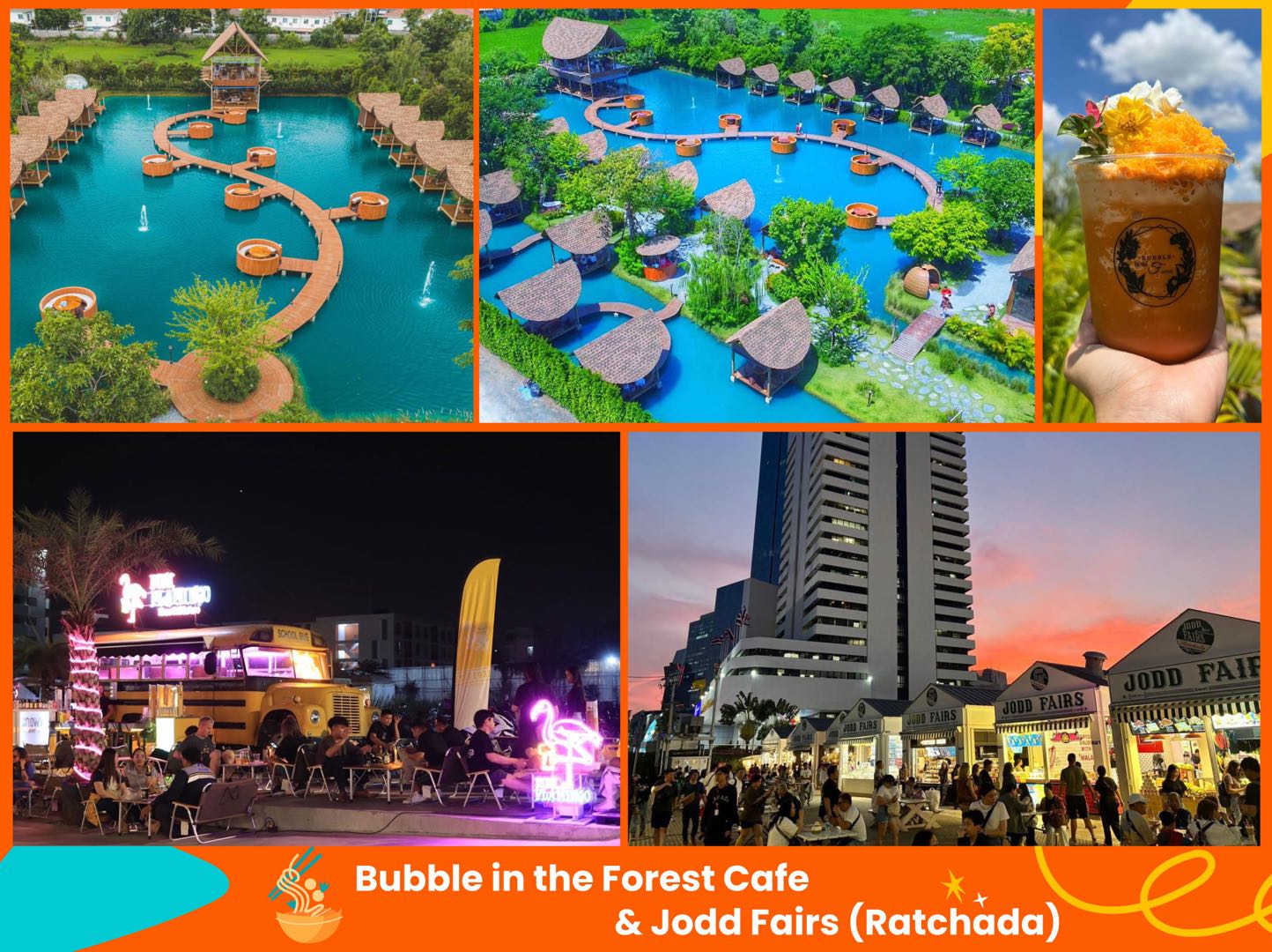 水上市場＆佛統府一日遊：丹嫩莎朵水上市場＆佛統大塔＆After the Rain Coffee & Gallery 咖啡廳＆Bubble in the Forest Cafe 咖啡廳