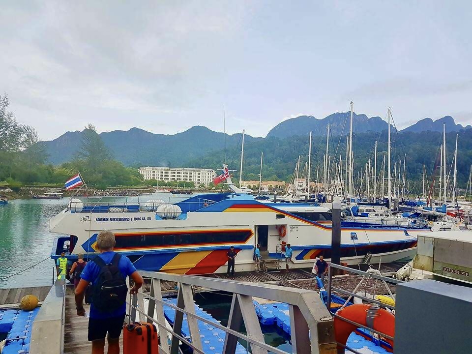 Check-in counter at Telaga