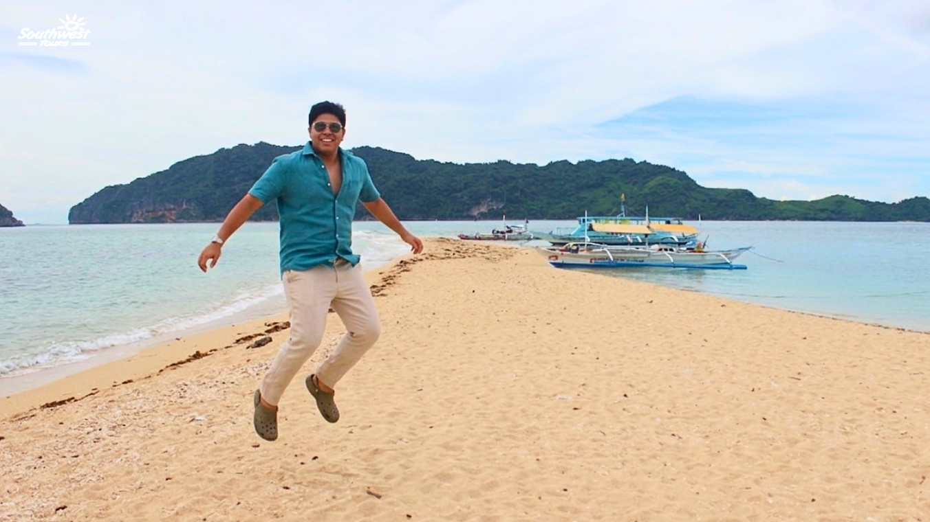 從班提格沙洲 (Bantigue Sandbar) 展開您的旅程，綿延的白色沙灘與清澈湛藍的淺水區，為您的海島假期帶來清爽的開端。