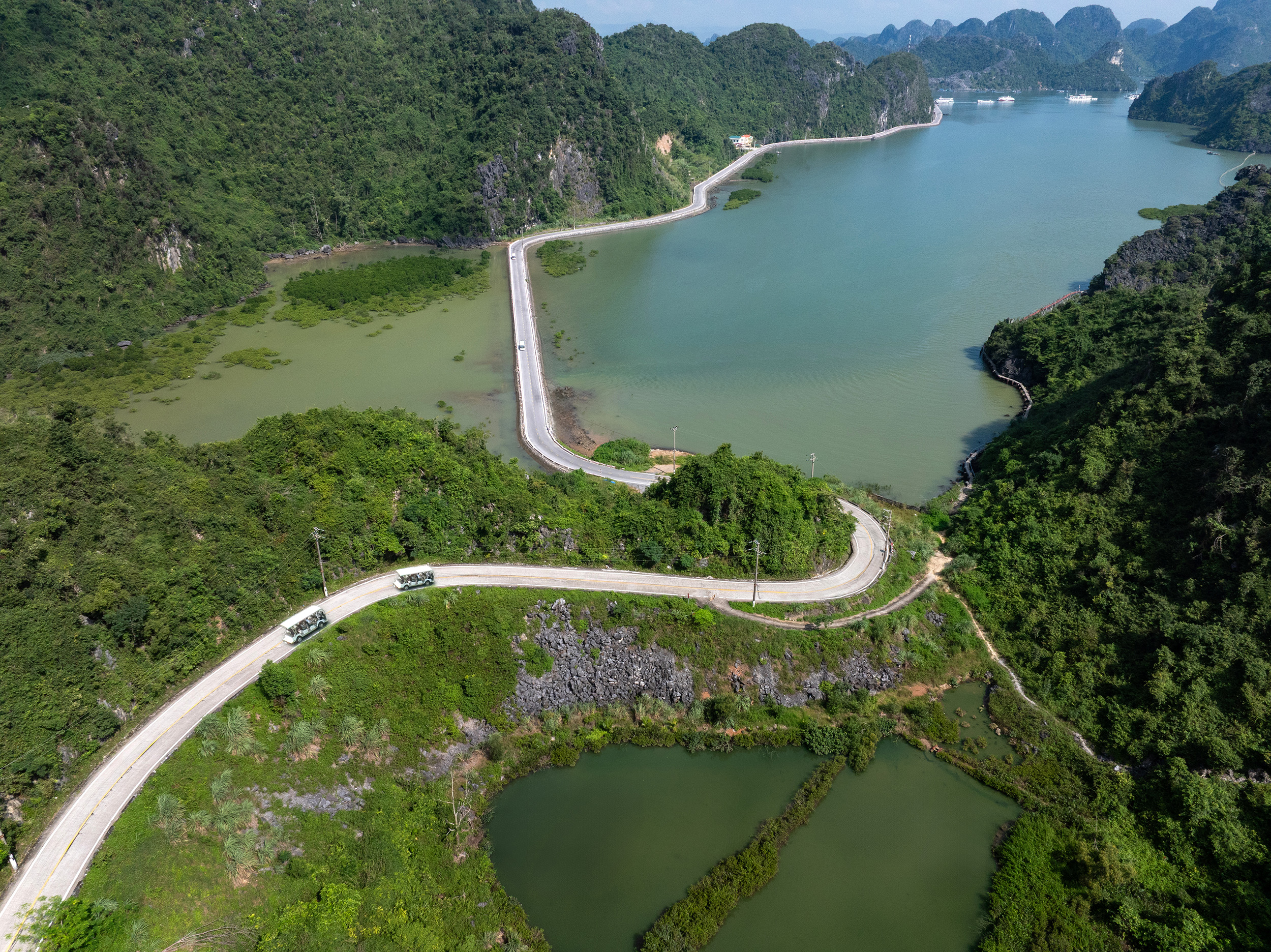 越南最棒的森林公路——前往吉婆島 越南最棒的森林公路——前往吉婆島