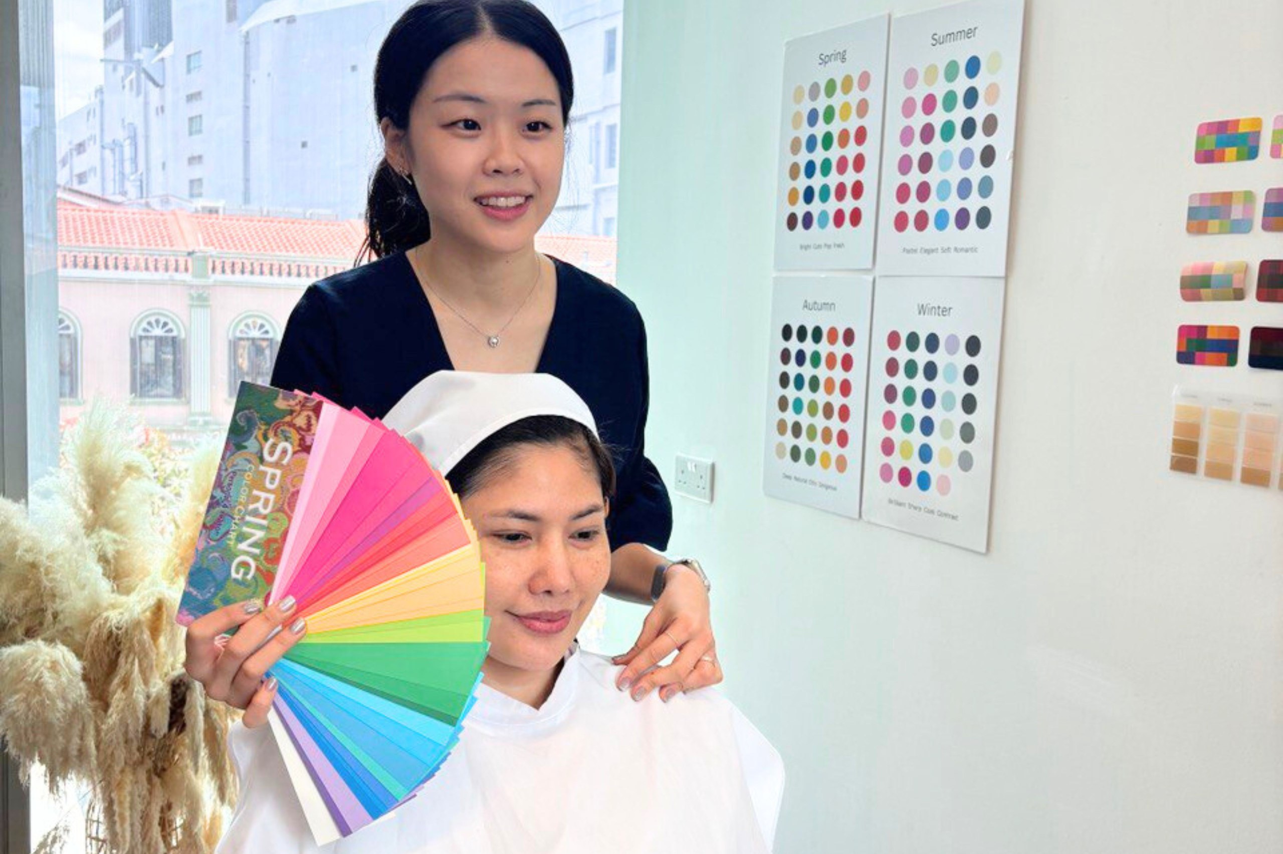 Personal Color Analysis in Singapore by Korean Consultant