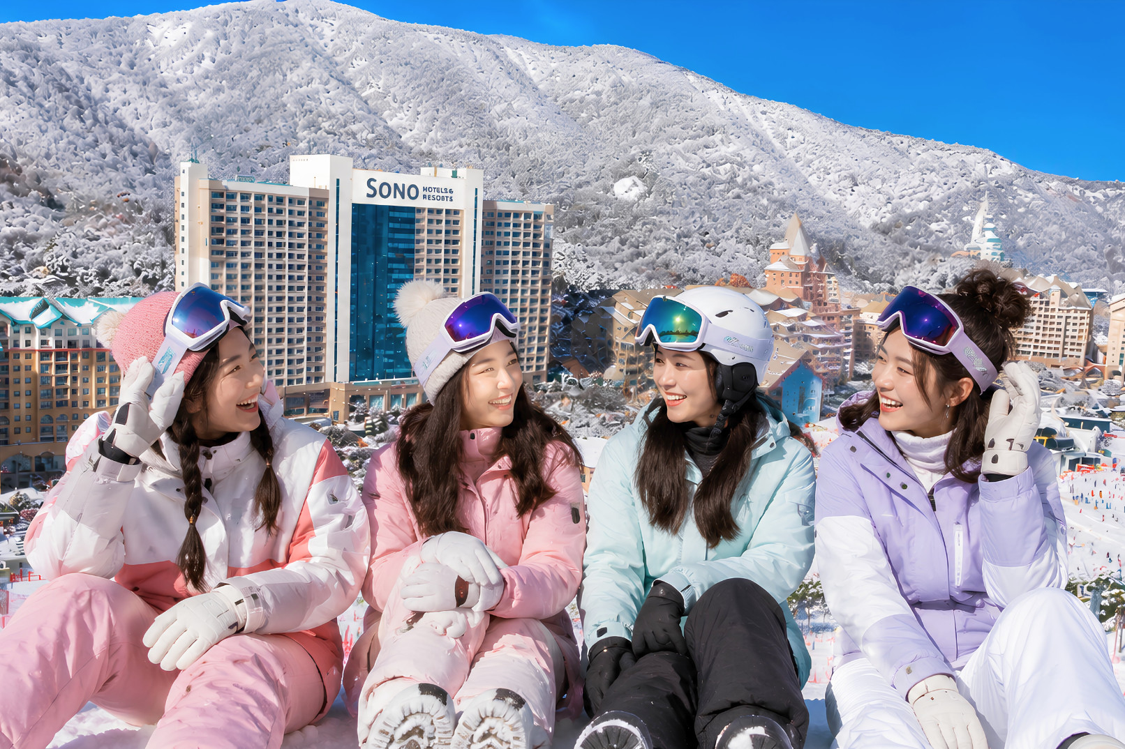 Проживание в Daemyung Vivaldi Park / Snowyland / Ski World Ваучер