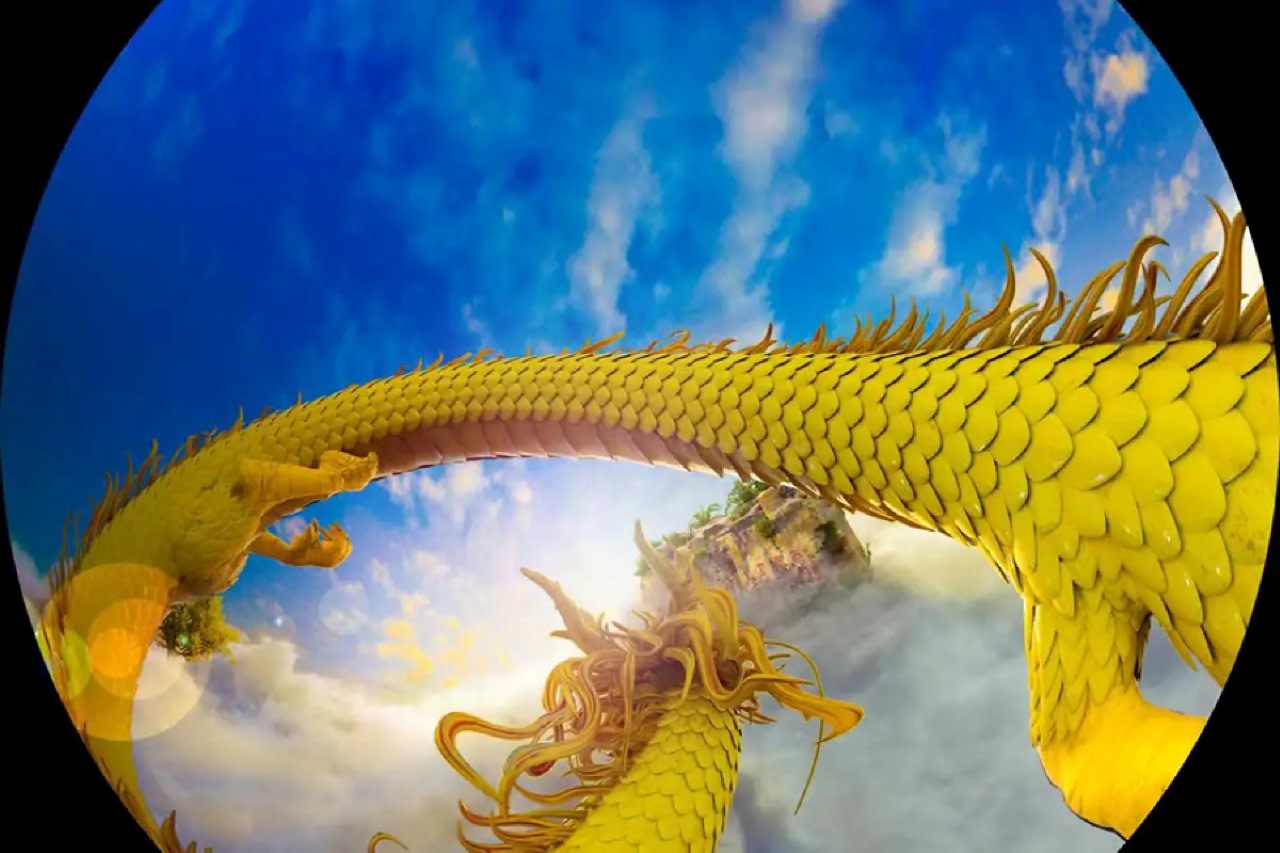 Flying over Huangguoshu-360 Extreme Flying Ball