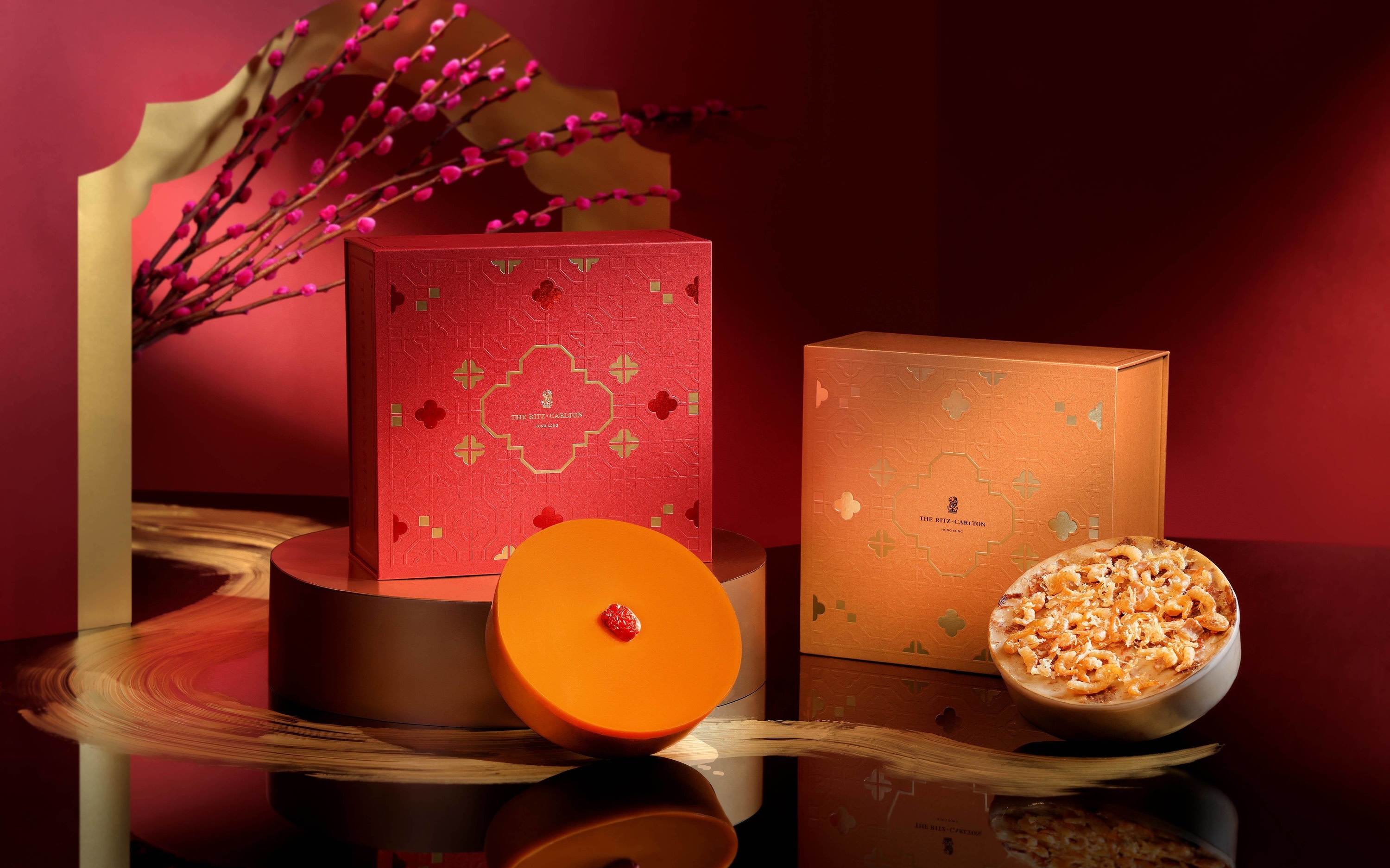 The Ritz-Carlton, Hong Kong | Cafe 103 | Chinese New Year Pudding | Ginger Glutinous Pudding | Radish Pudding with XO Sauce | 10/2-16/2 Pick Up | 2026 CNY Pudding Offer