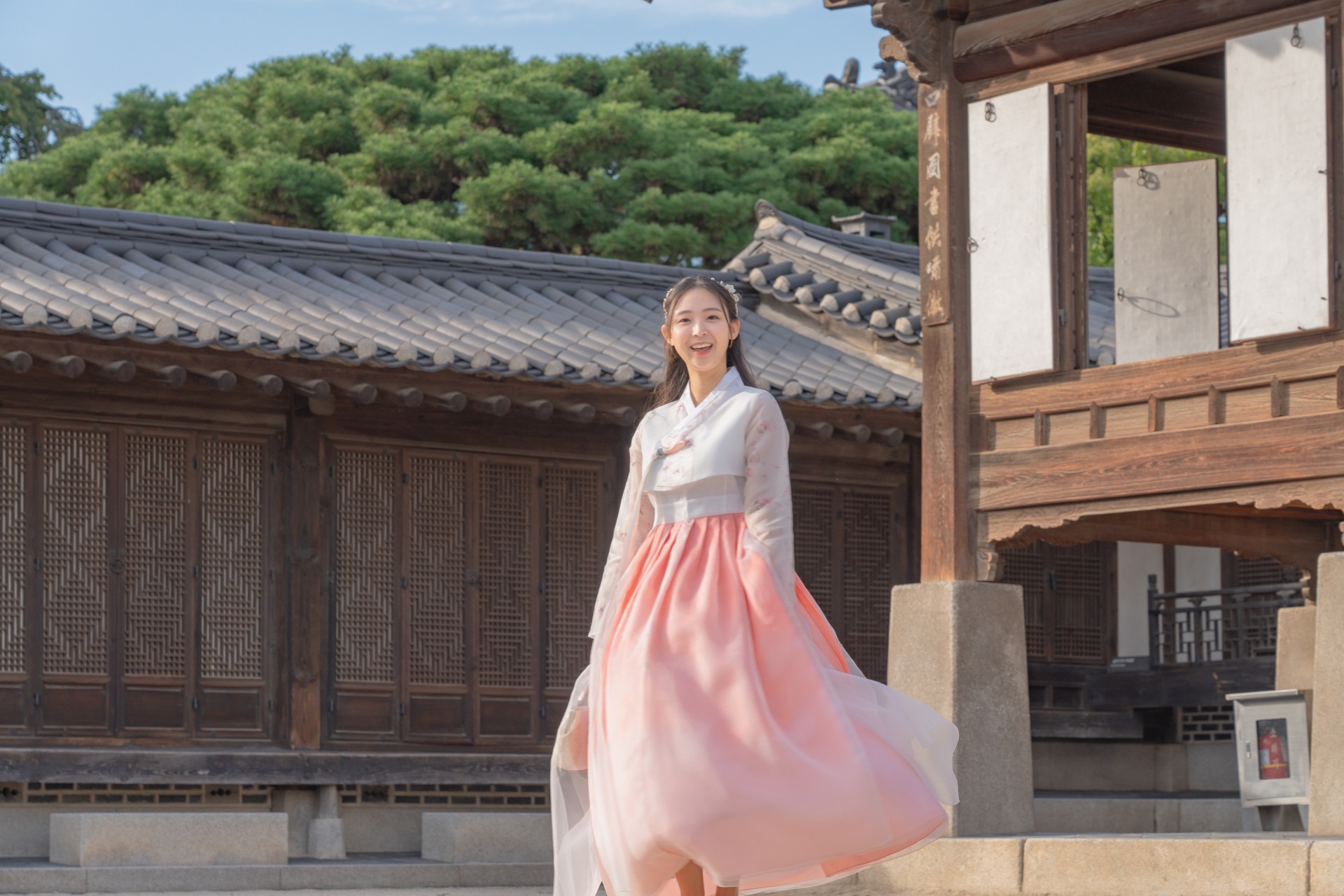 Gyeongbokgung Hanbok Snap: Cinematic Tone & Fast Delivery
